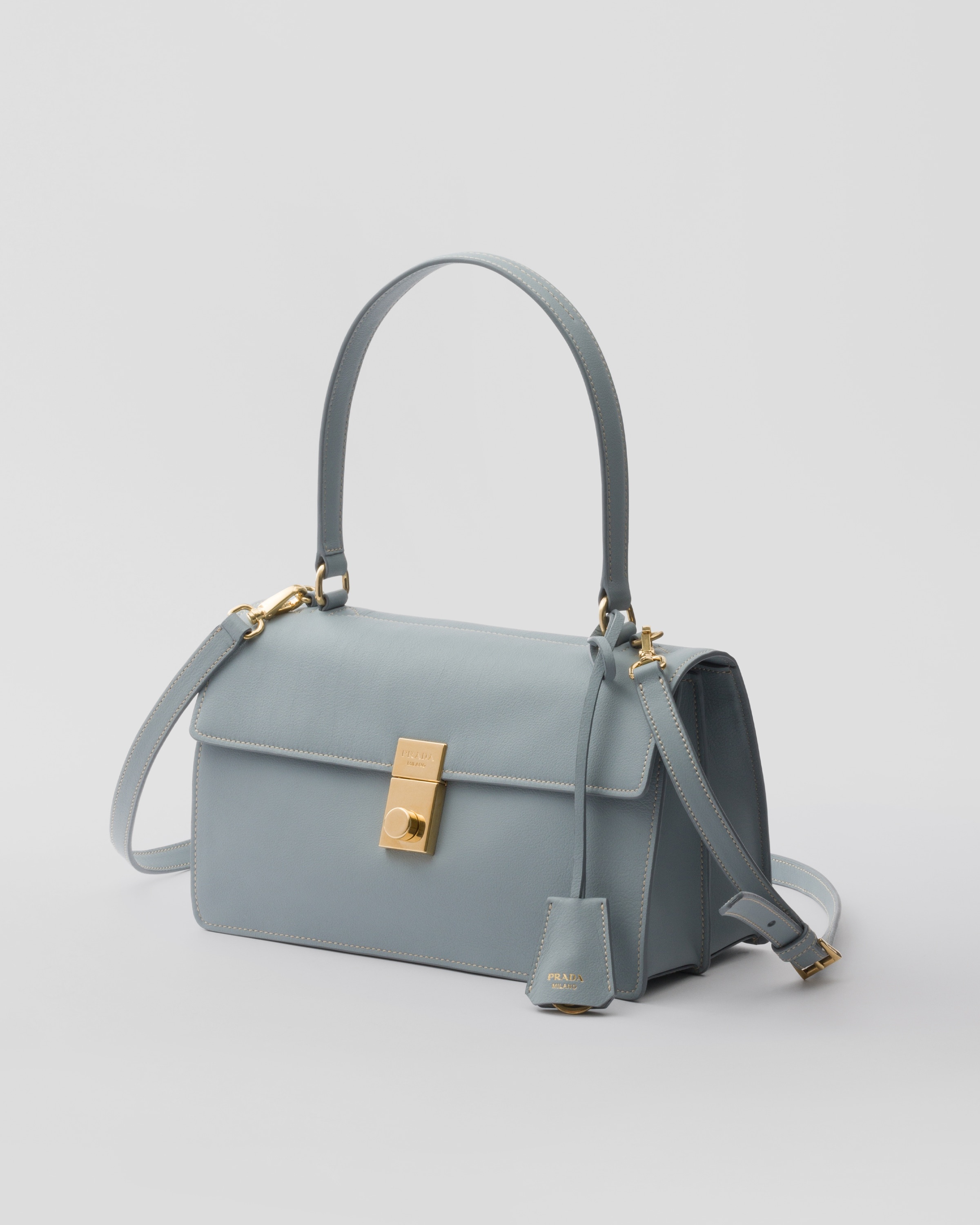 Prada Soft Sound medium leather shoulder bag - 3