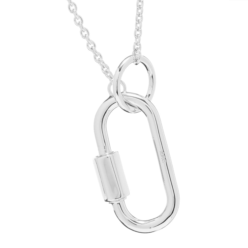 A.P.C. Max Carabiner Necklace - 3