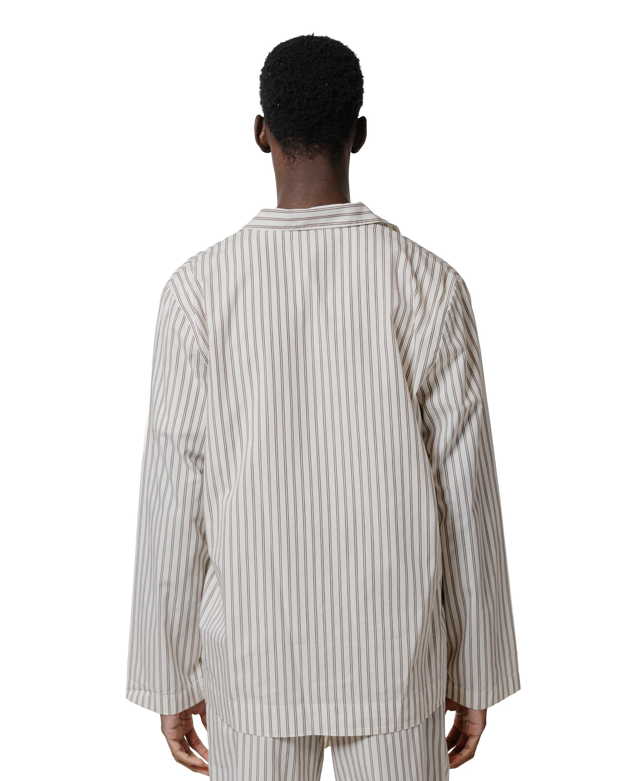 Tekla Poplin Pyjama Shirt Hopper Stripes - 3