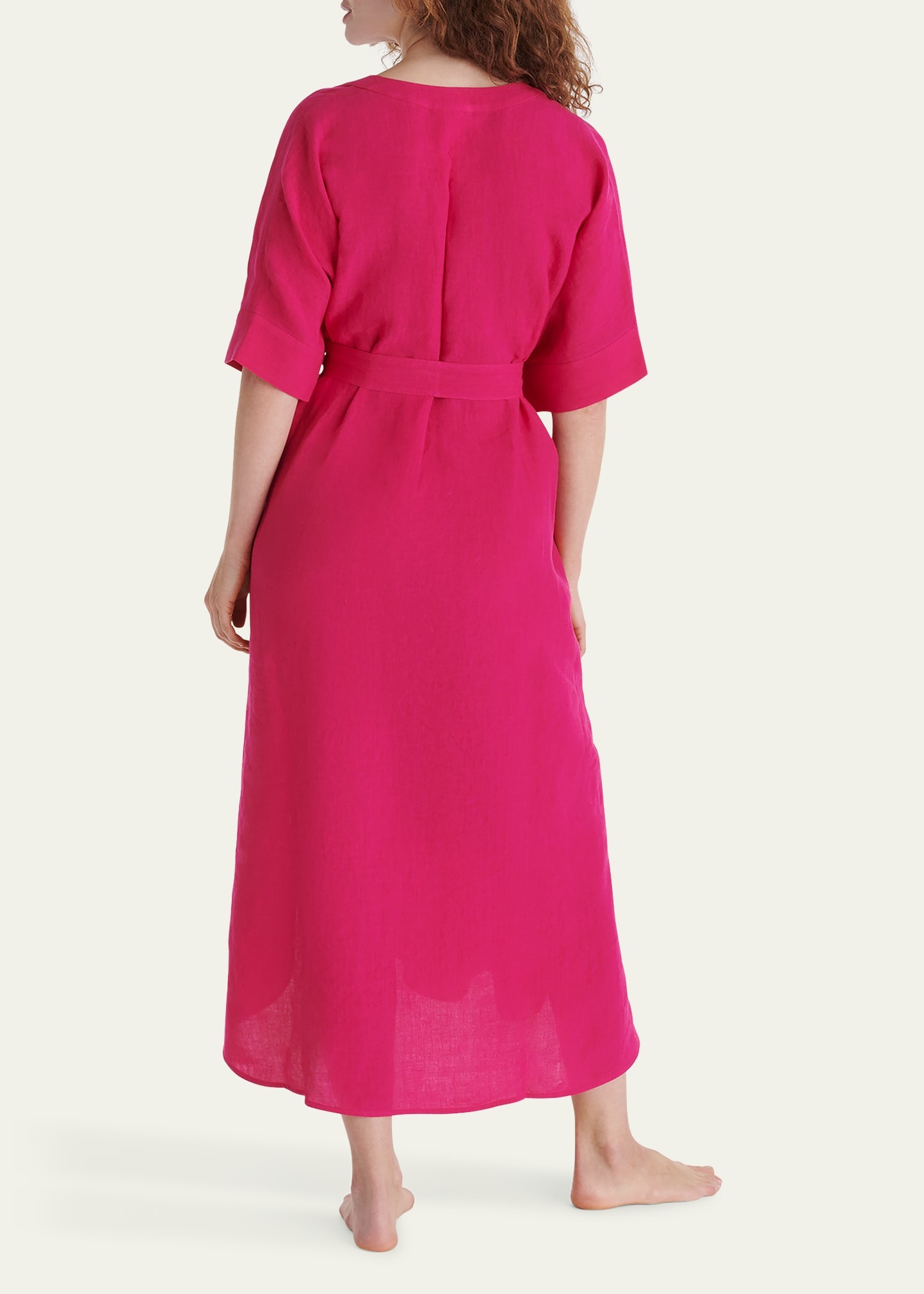 Bibi Belted Kaftan Maxi Dress - 3