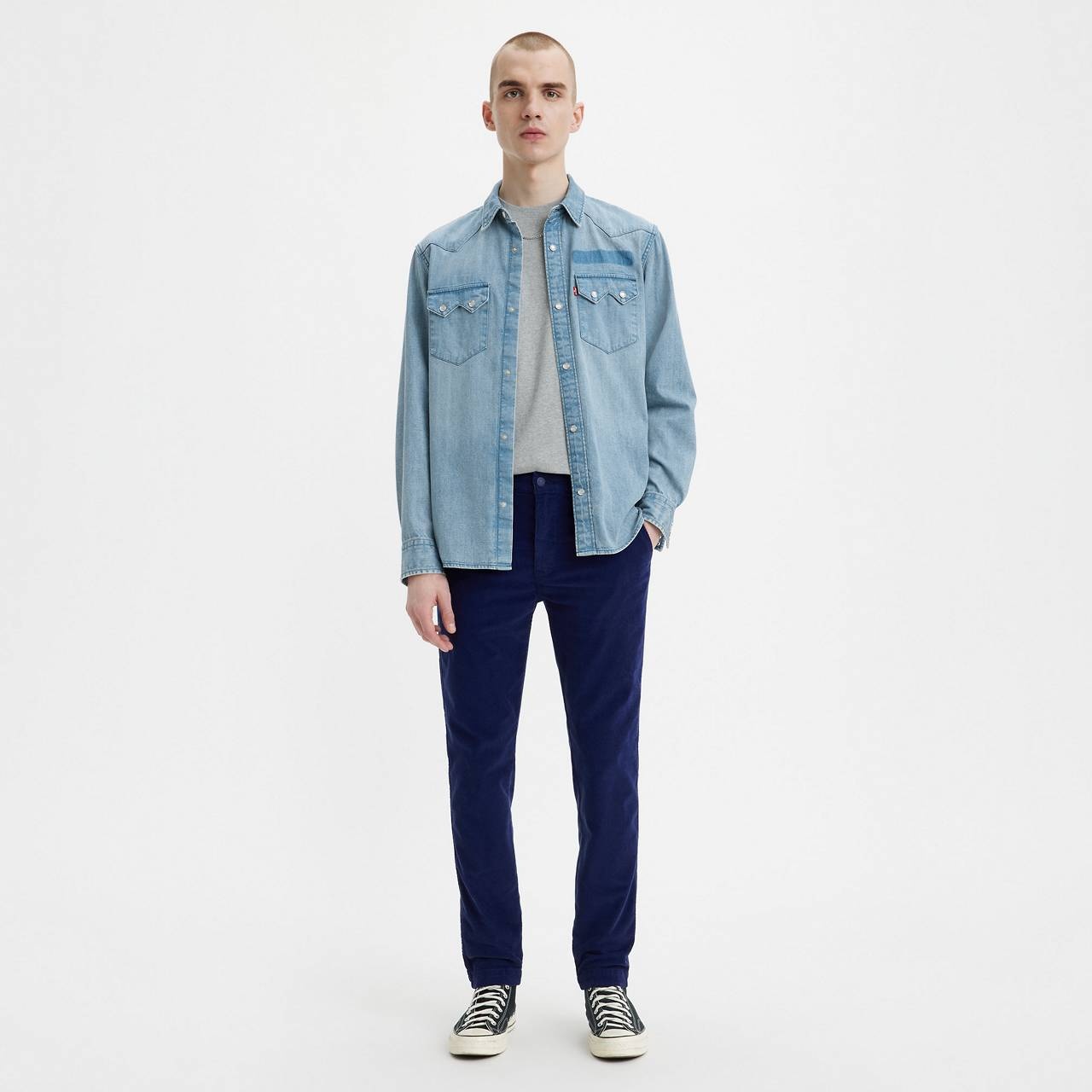 LEVI'S® XX CHINO STANDARD TAPER FIT CORDUROY MEN'S PANTS - 2