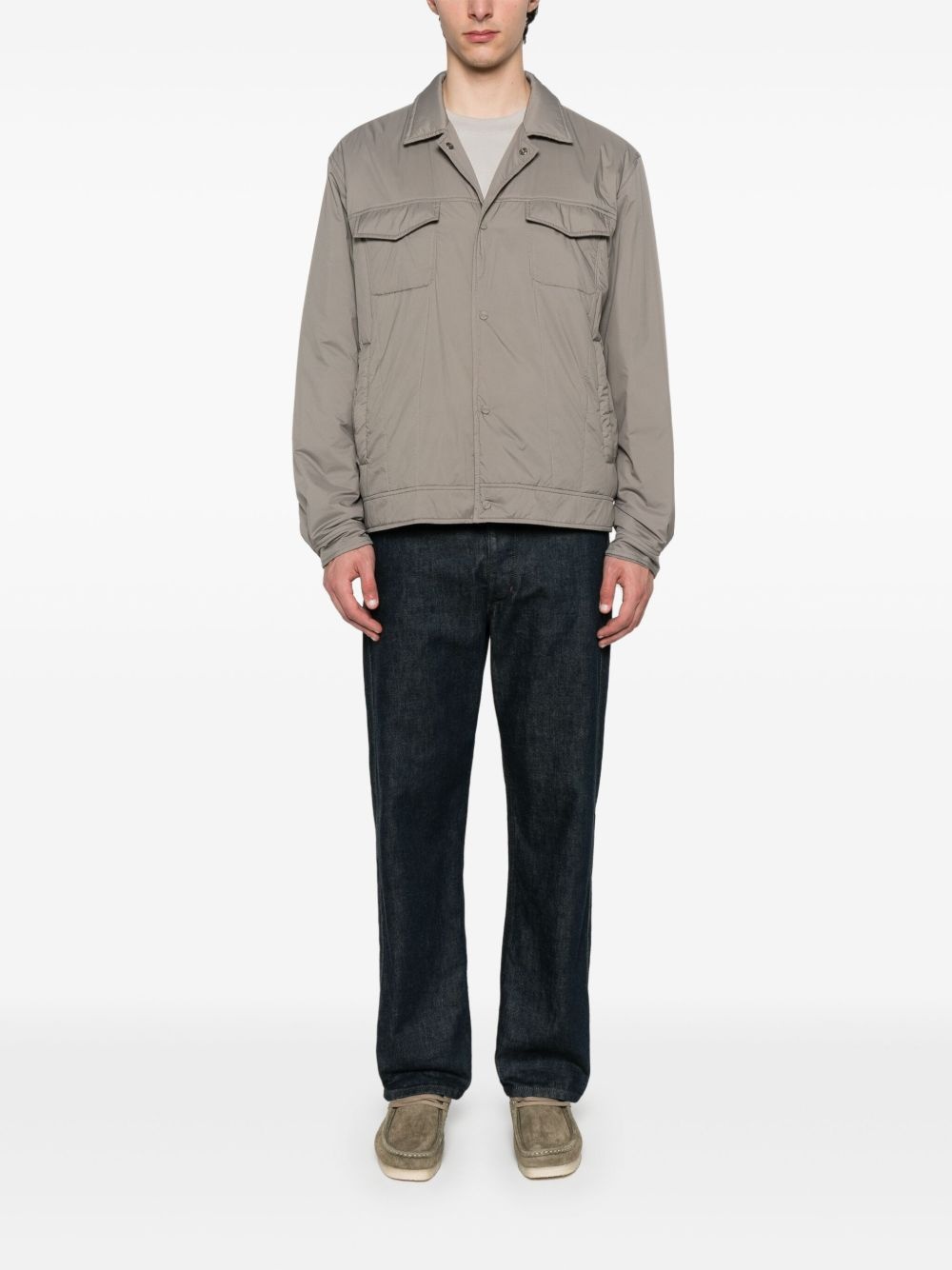 padded overshirt - 2
