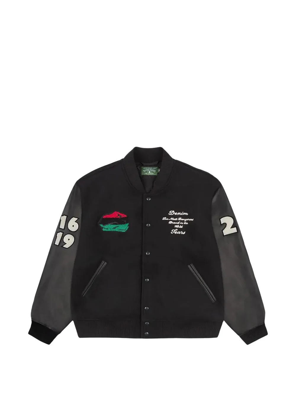 varsity bomber jacket - 1