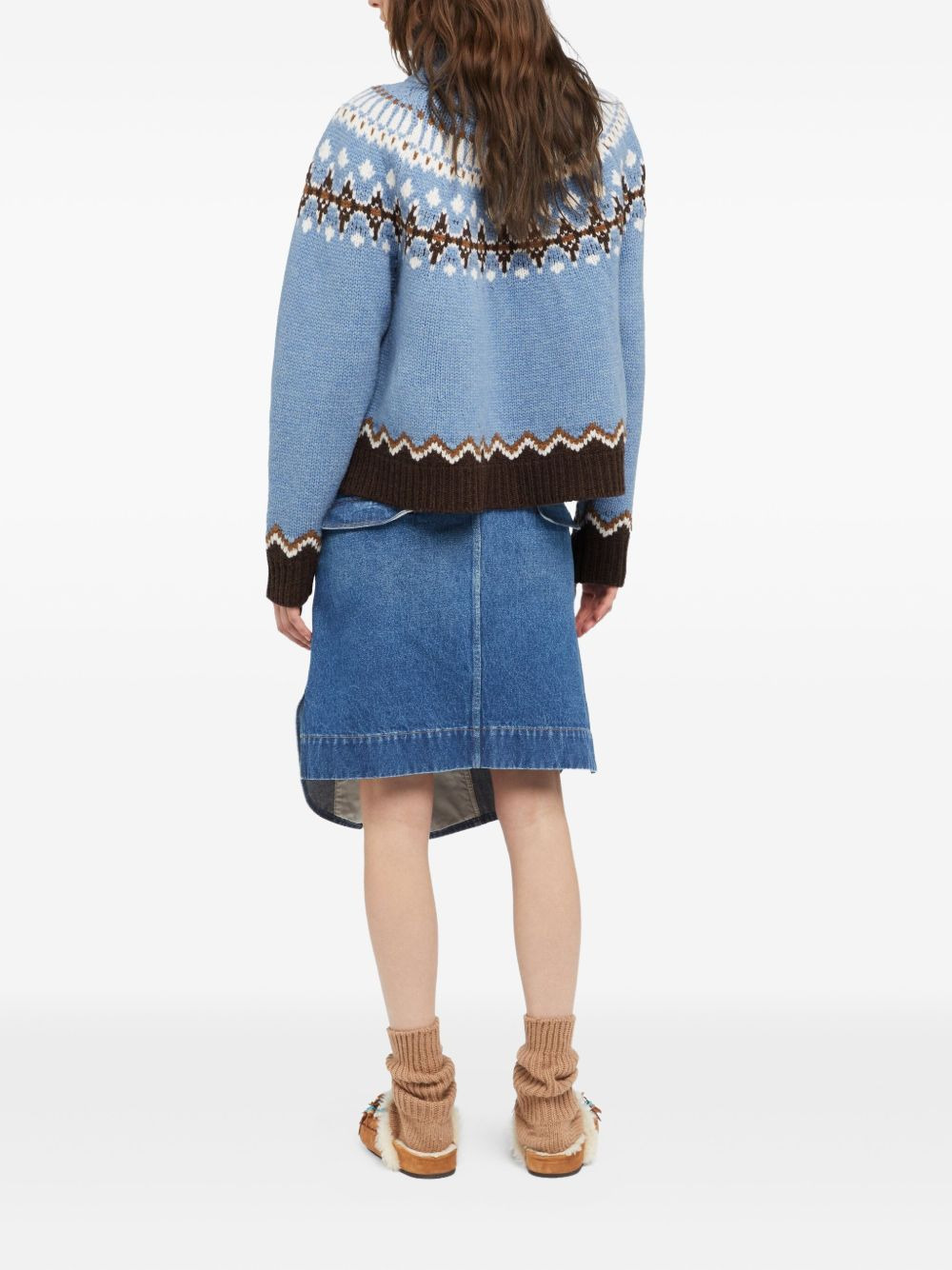 Sweet Winter fair isle turtleneck sweater - 4