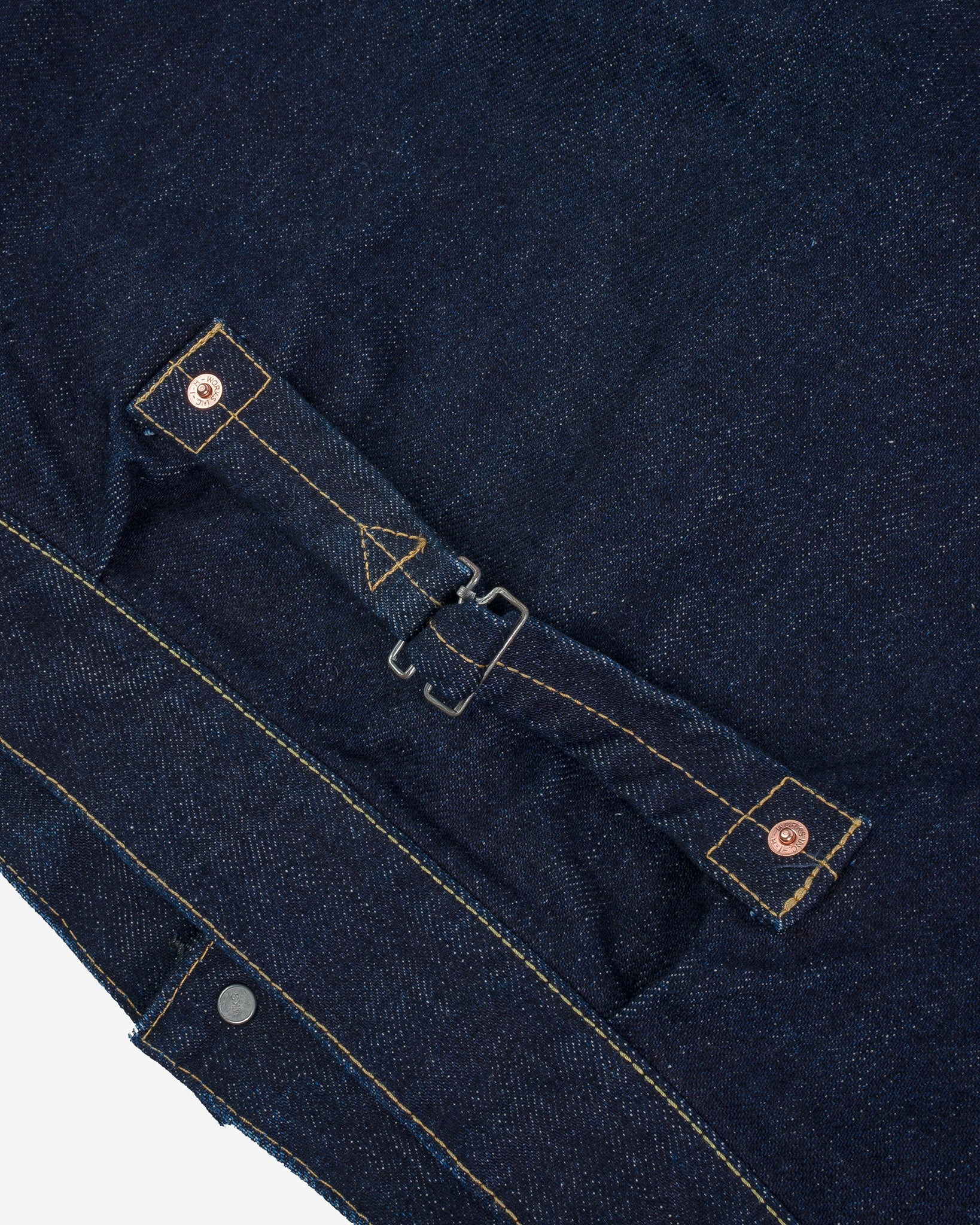 IHJ-139-IND 19oz Selvedge Denim Type II Jacket - Indigo - 8