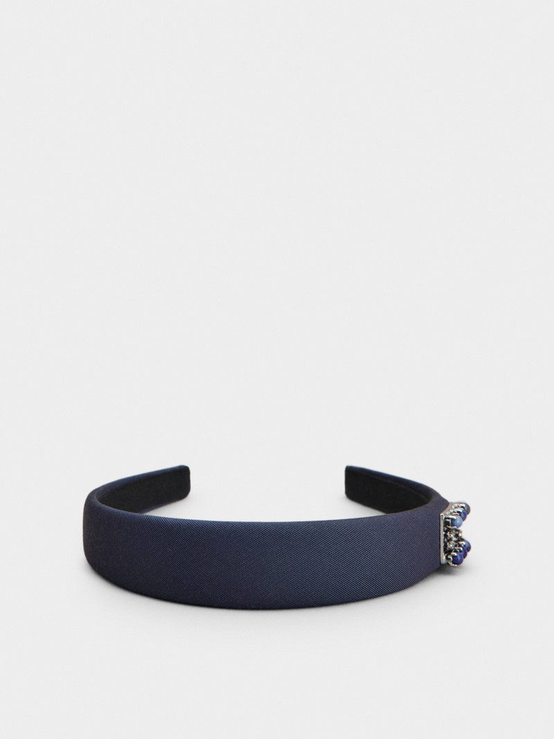 Très Vivier Hairband in grosgrain 1