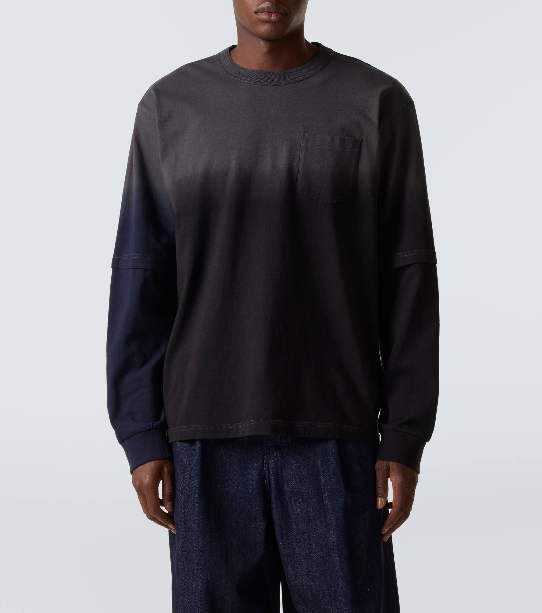 Dyed cotton sweatshirt - 3