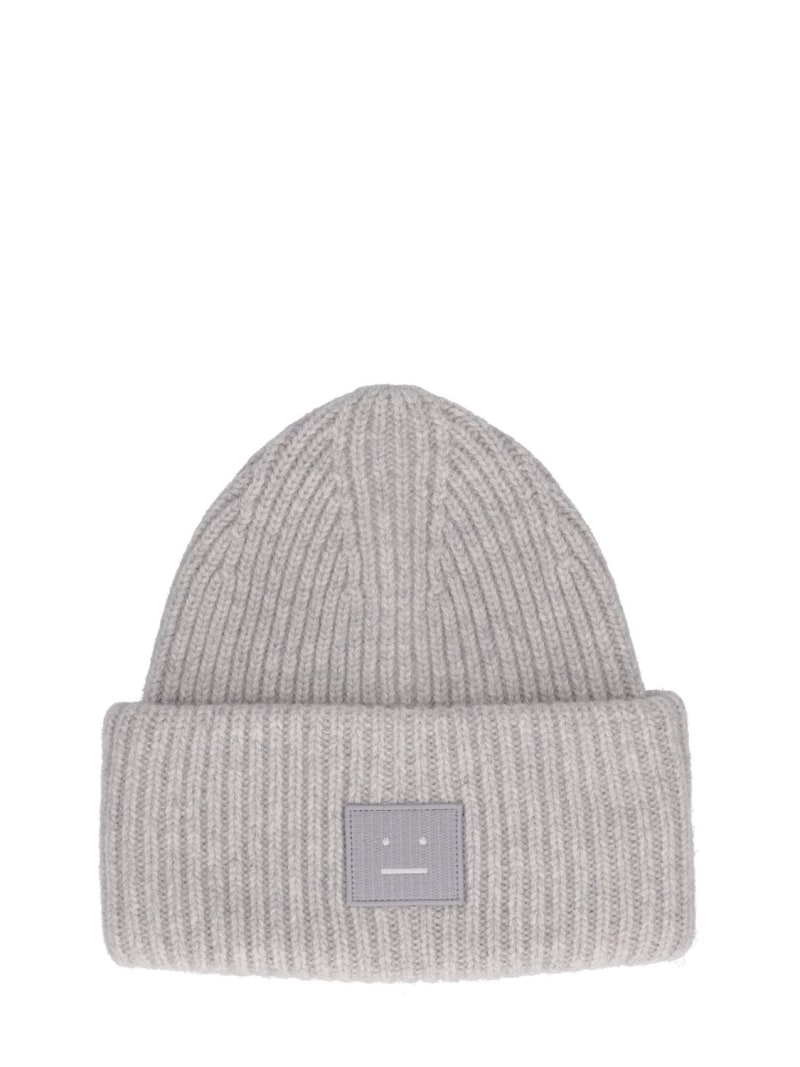 Pansie Face wool beanie - 1