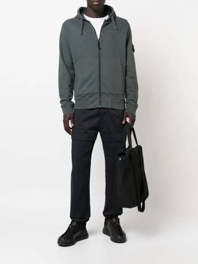 Stone Island straight-leg cotton trousers outlook