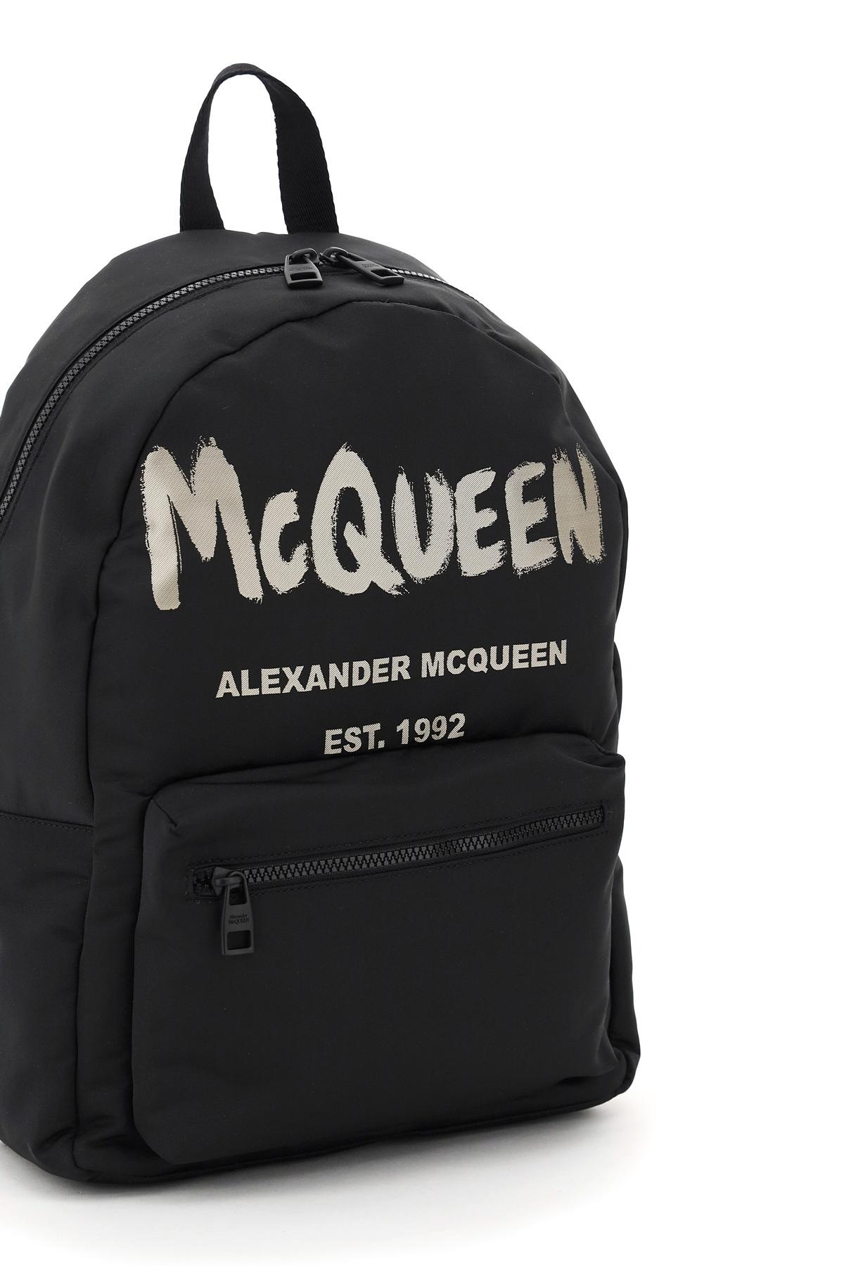 METROPOLITAN BACKPACK WITH GRAFFITI LOGO - 5