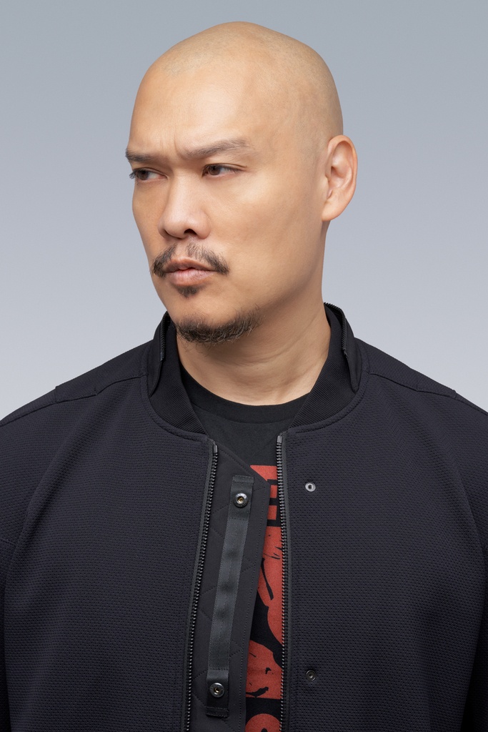 J90-SS schoeller® 3XDRY® WB-400™ Bomber Jacket Schwarzrot - 12