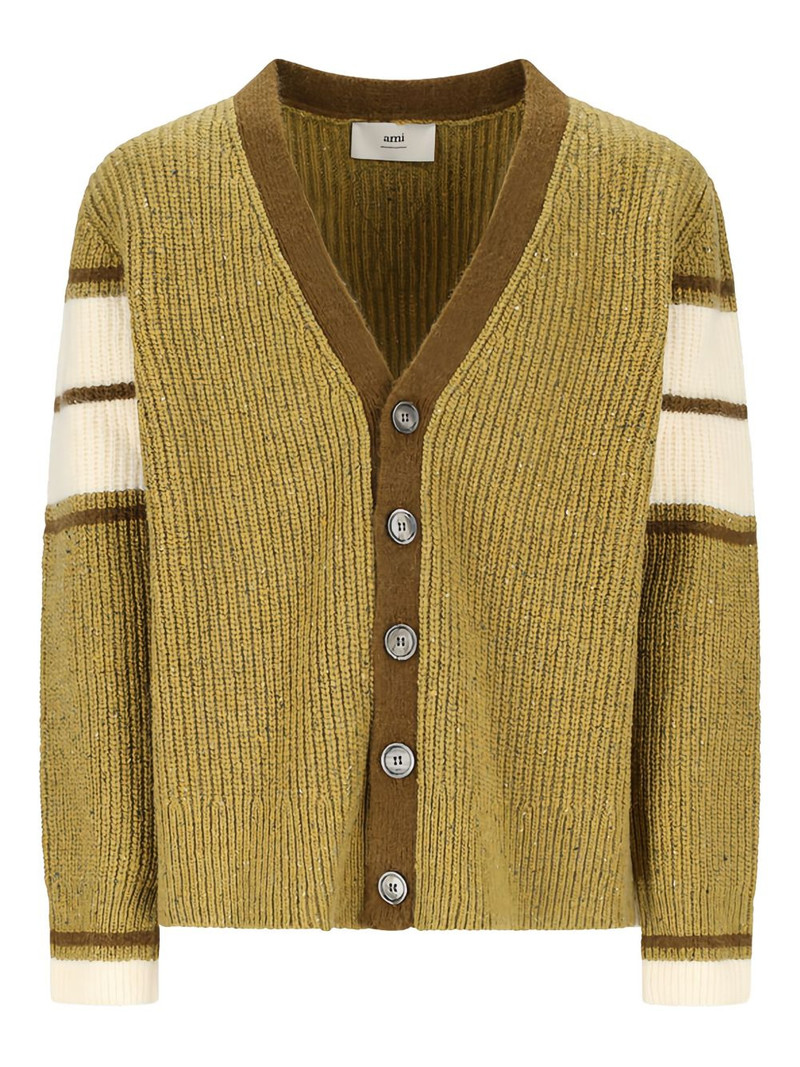 College V-neck cardigan 1