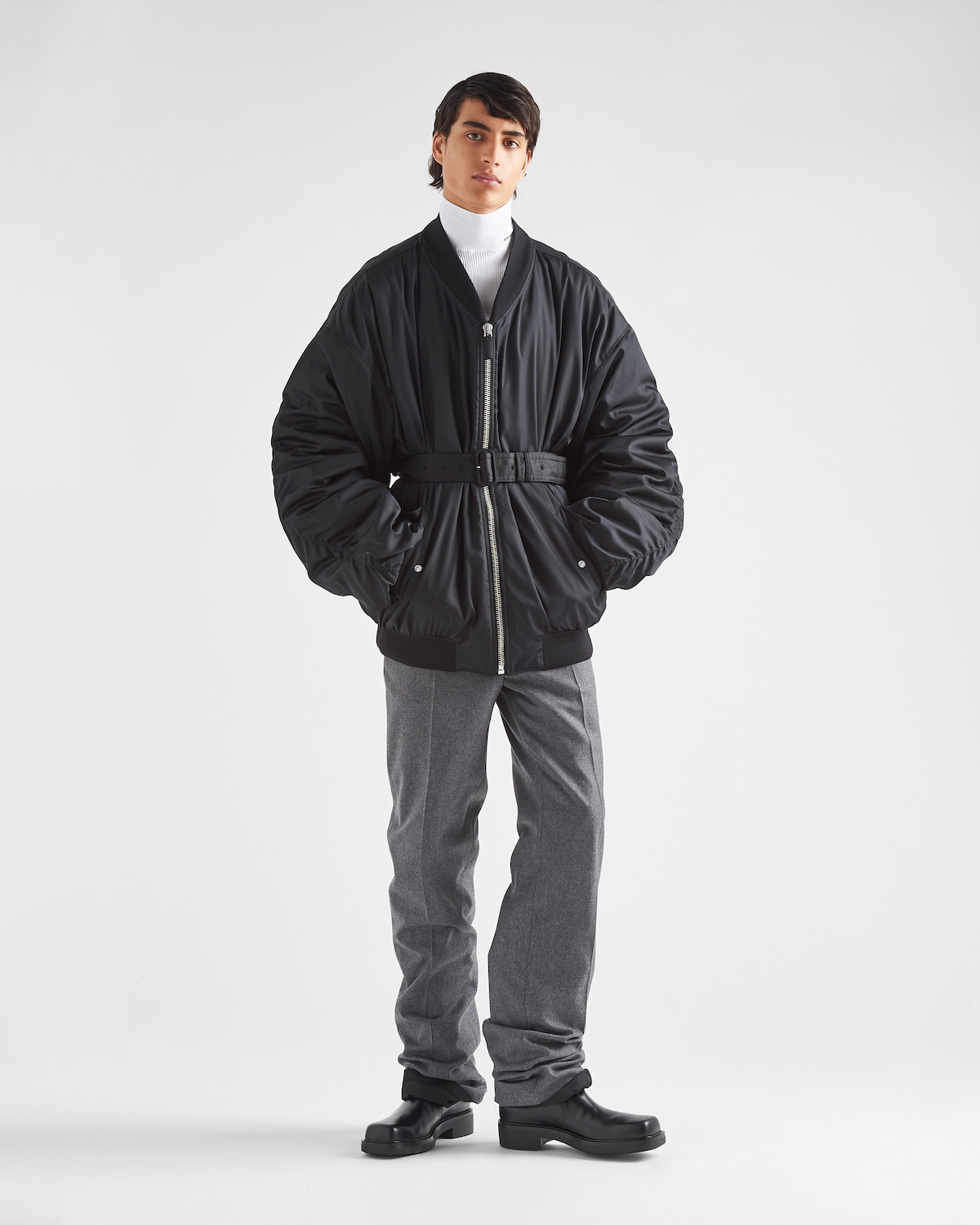 Re-Nylon bomber jacket - 2