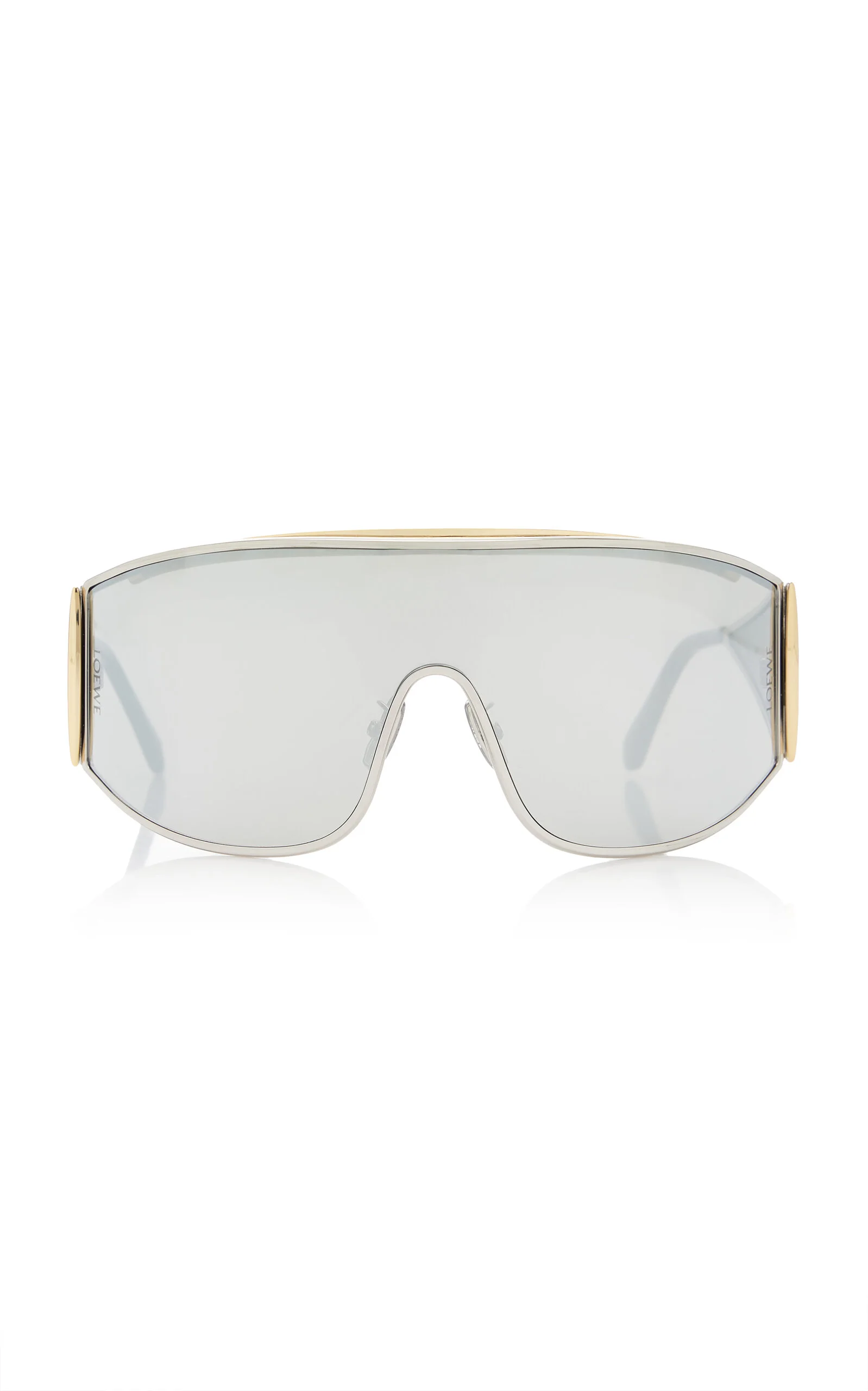 Signature Square-Frame Metal Sunglasses - 1