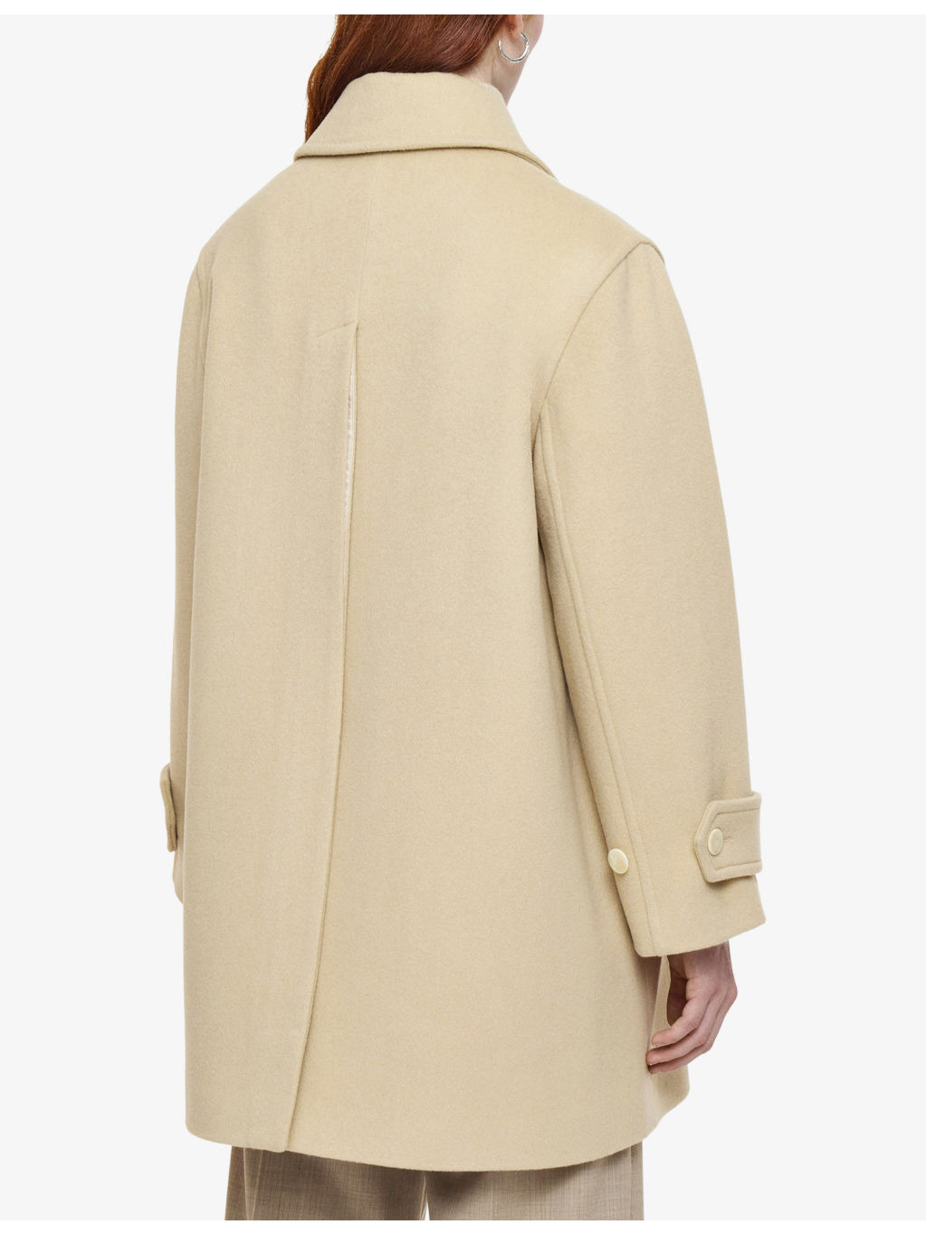 Loti Single-Breasted Wool and Cashmere-Blend Coat - 4