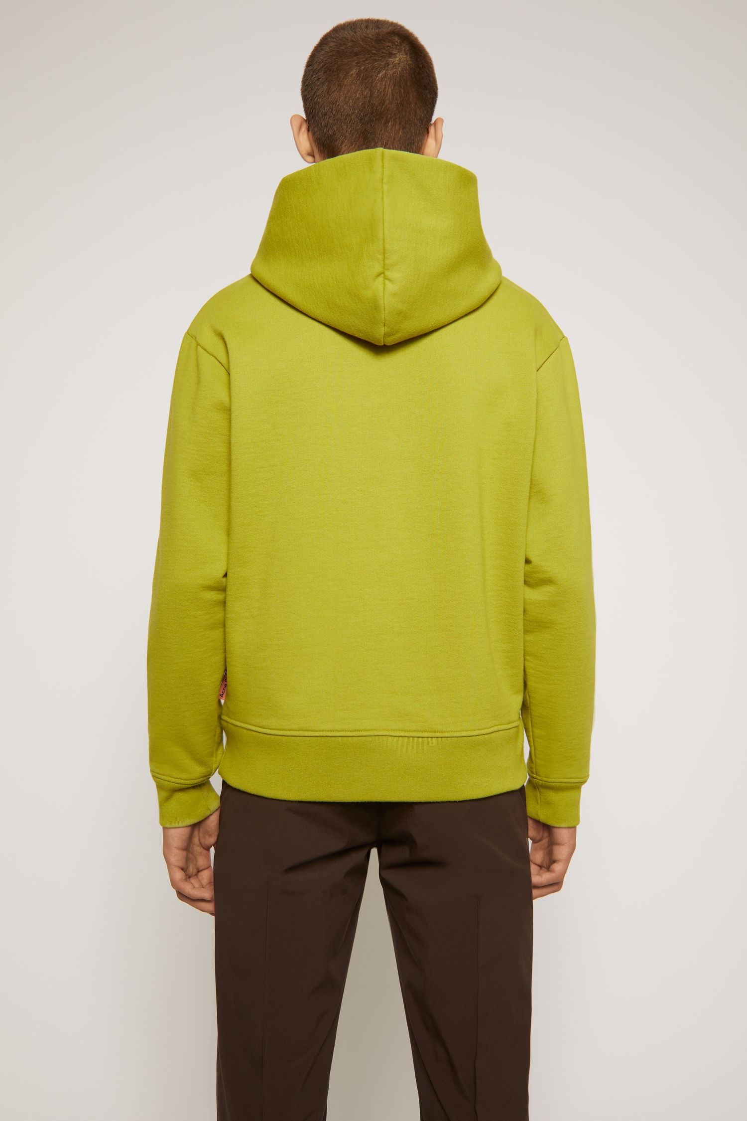 Classic fit hooded sweatshirt sage green - 4