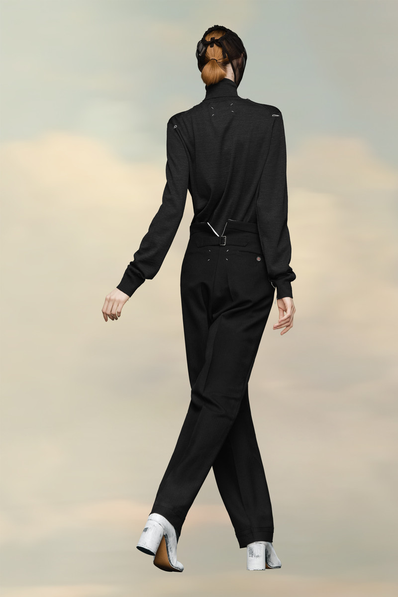 Merino Wool High-neck Sweater 5