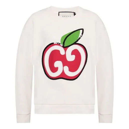 (WMNS) Gucci SS20 GG Printing Sweatshirt White 469250-XJCCK-9230 - 1