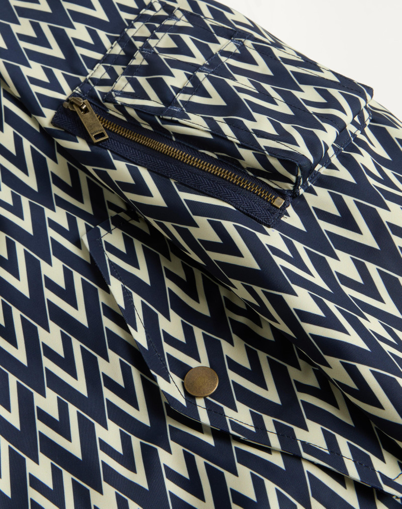 NYLON BOMBER JACKET WITH TOUTE LA V PRINT 9