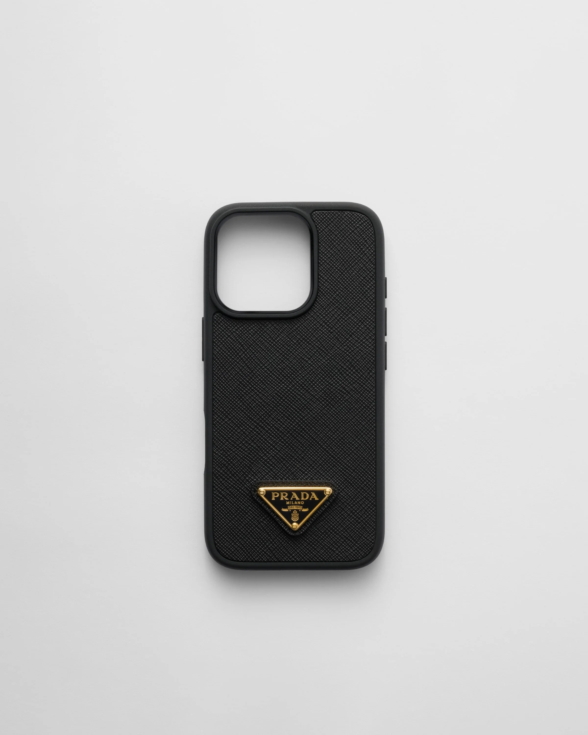 Saffiano leather case for iPhone 16 Pro - 1