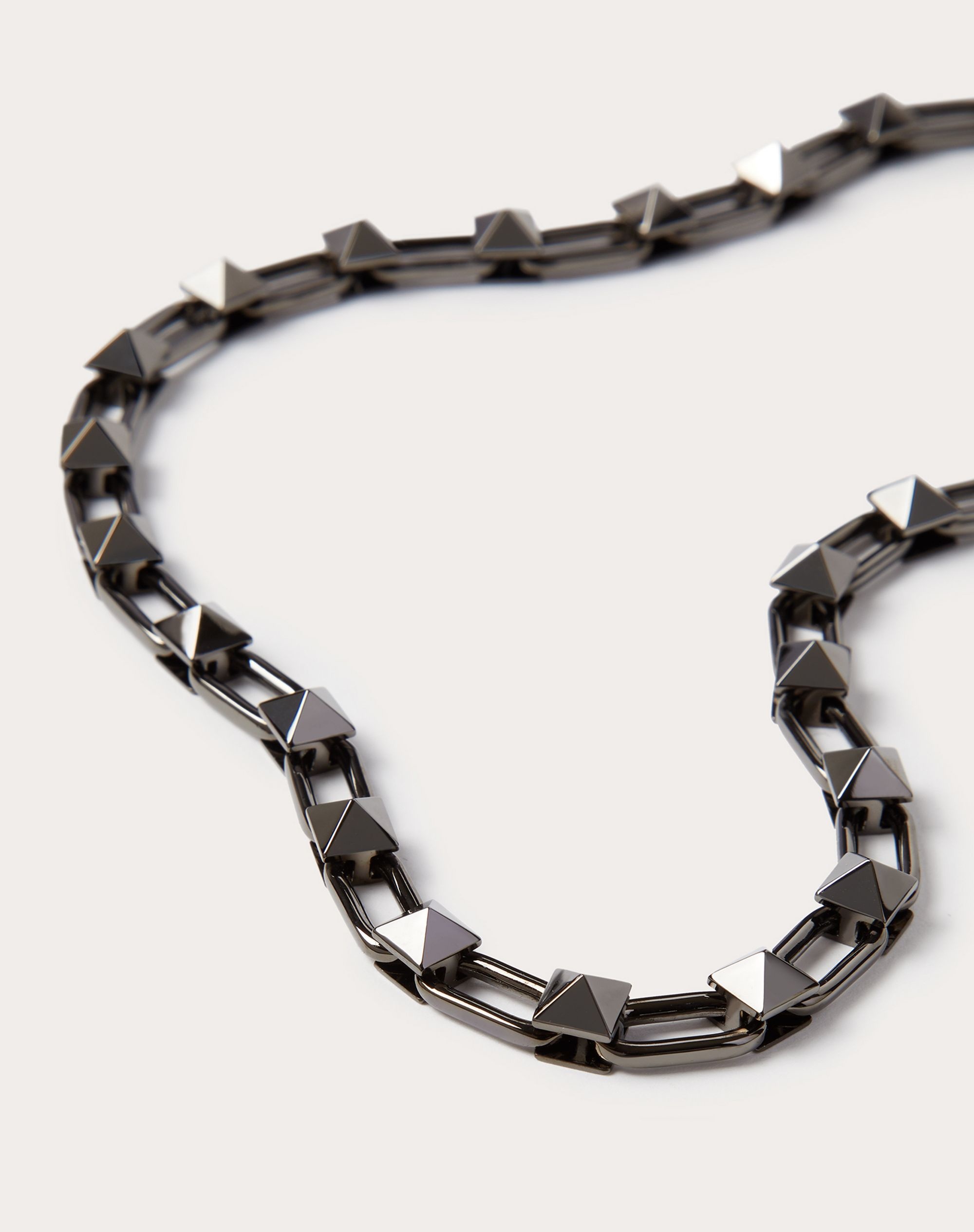 Stud Chain Necklace in metal - 2