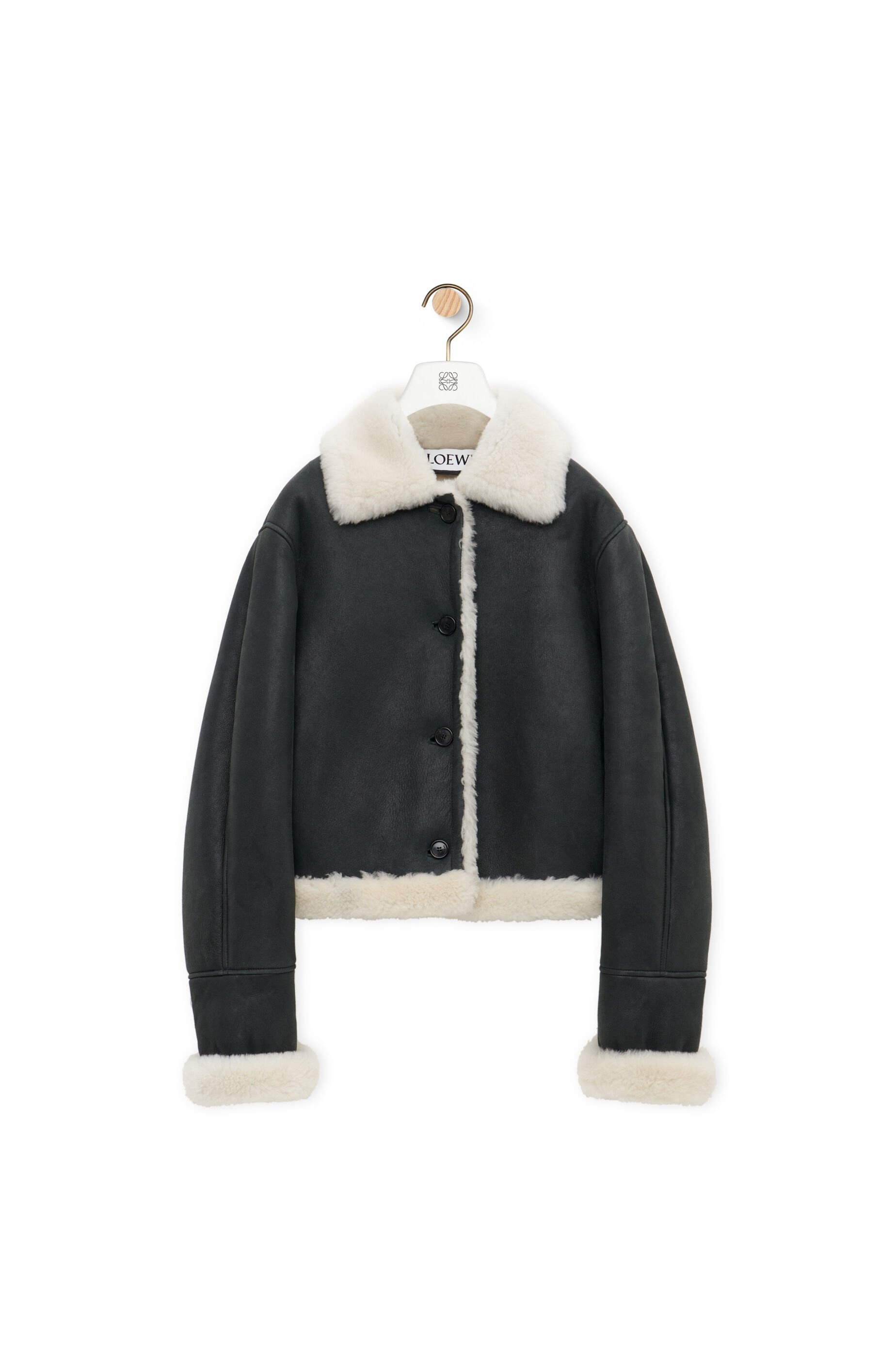 Jacket in shearling - 1