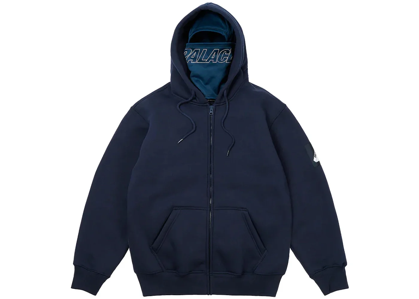 Palace Facemask Thermal Hood (FW23) Navy - 1
