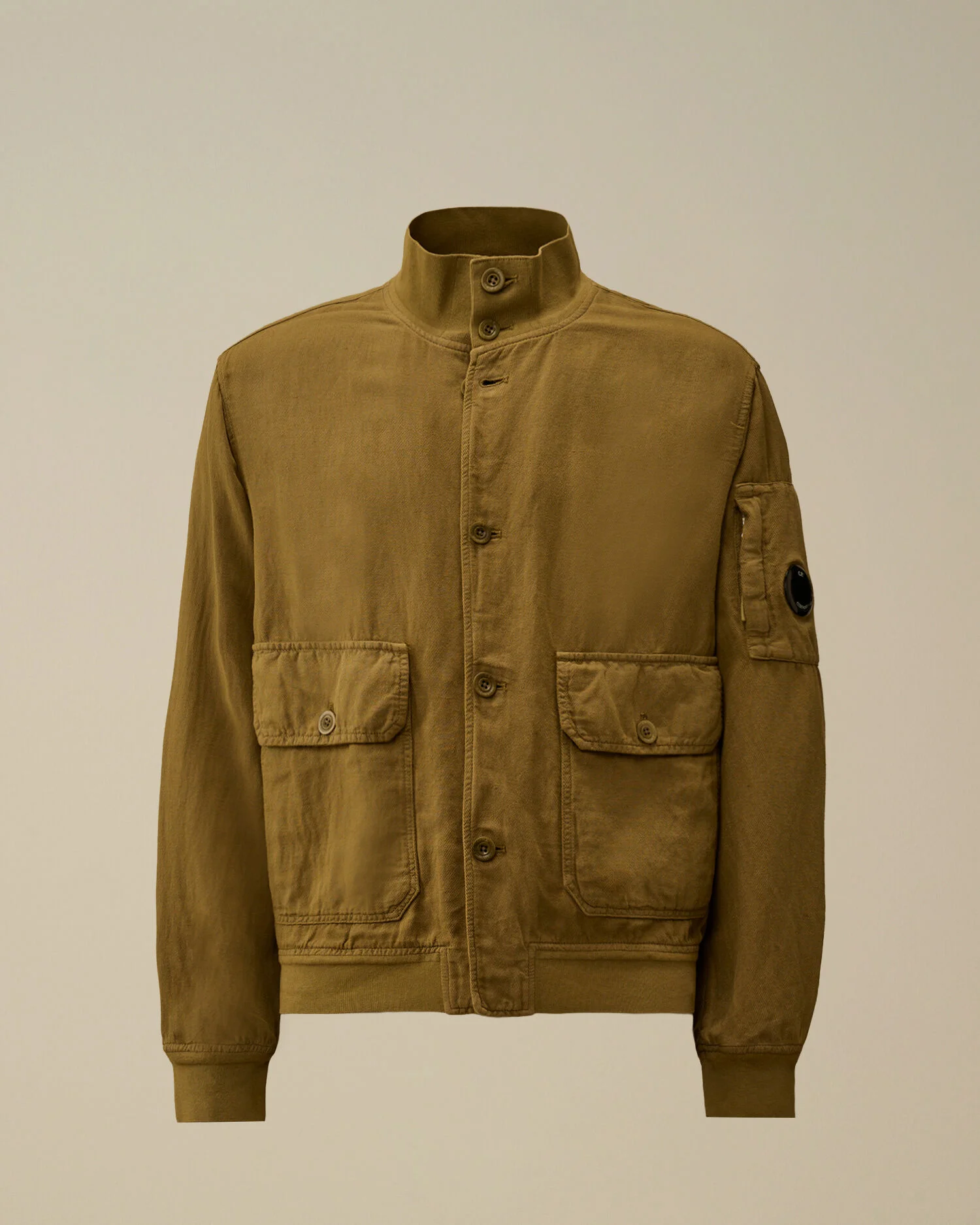 Broken Twill Lens Bomber Jacket - 1