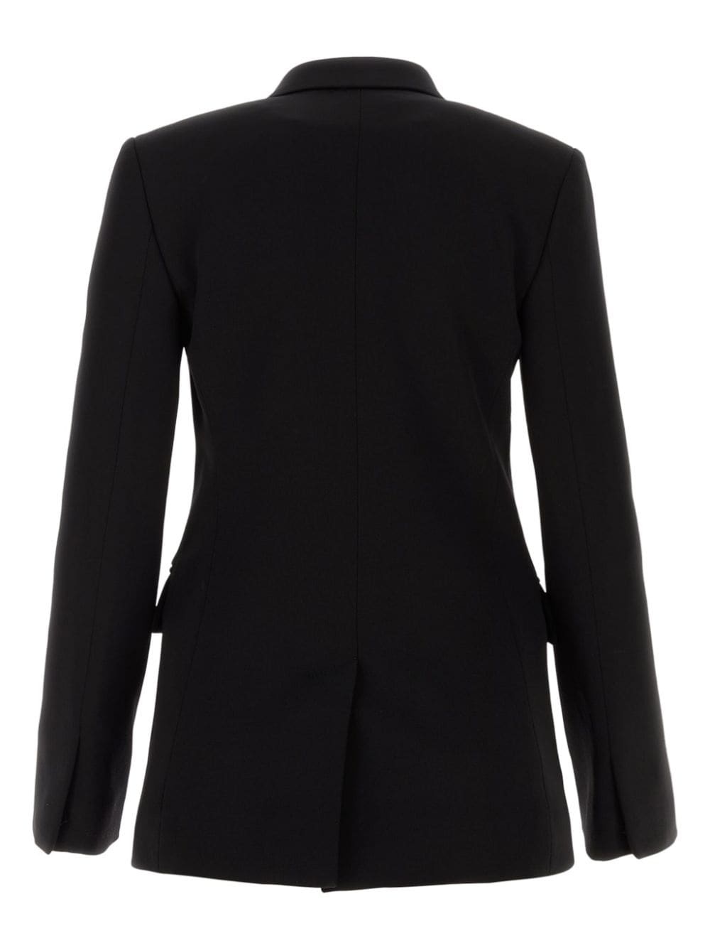 wool single-breasted blazer - 2