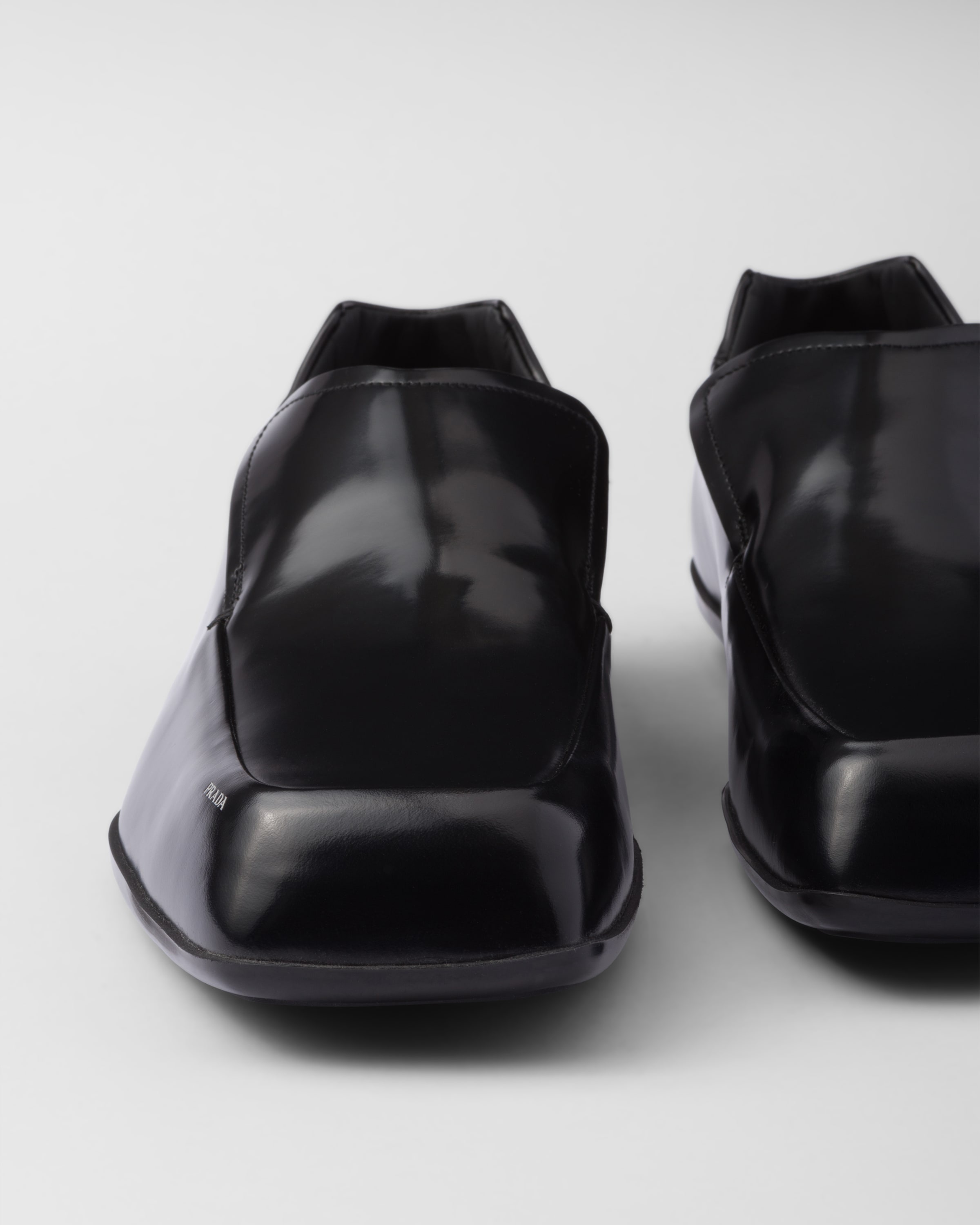 Razor brushed leather loafers - 6