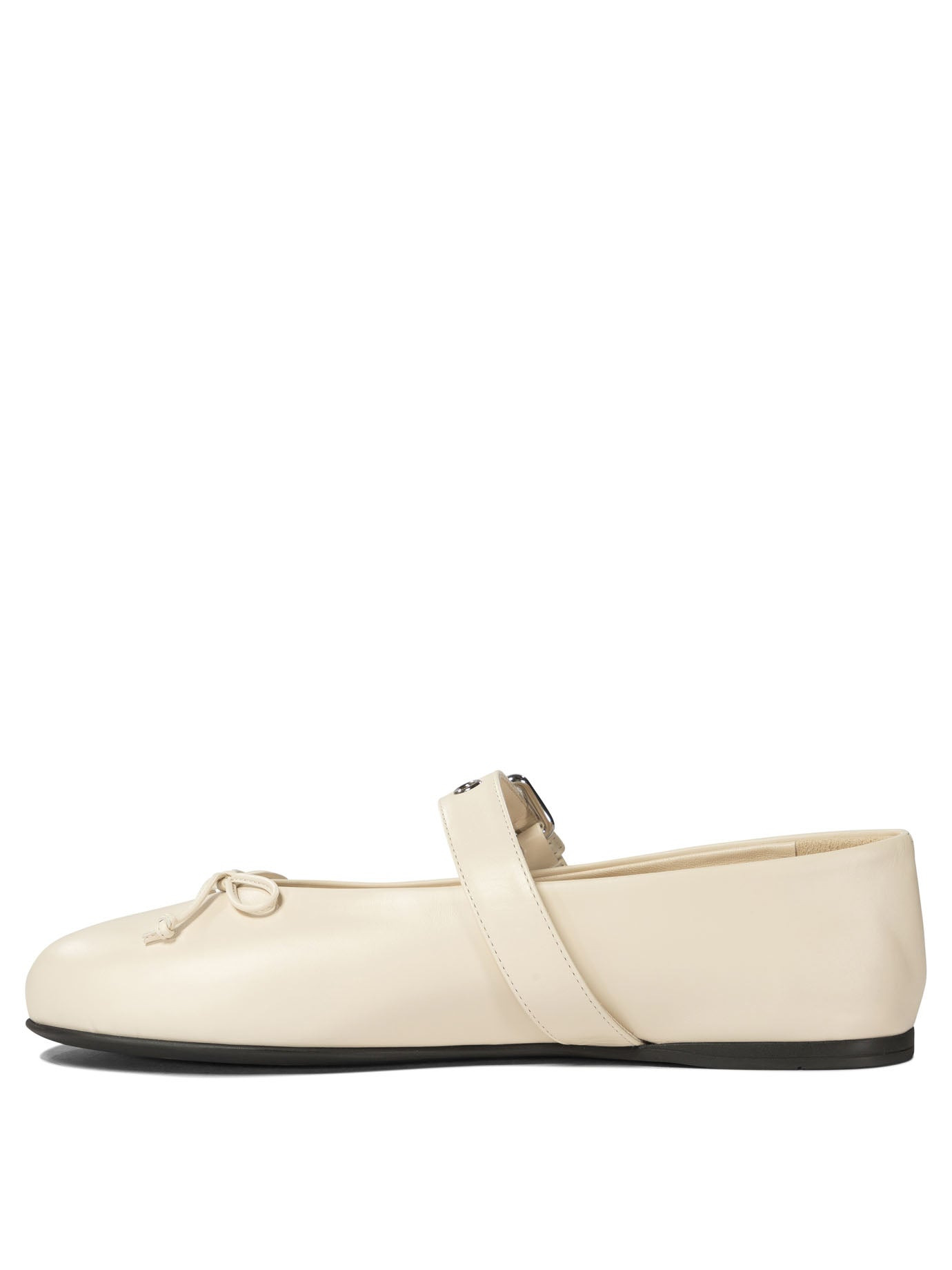 Miu Miu Leather Ballet Flats - 3