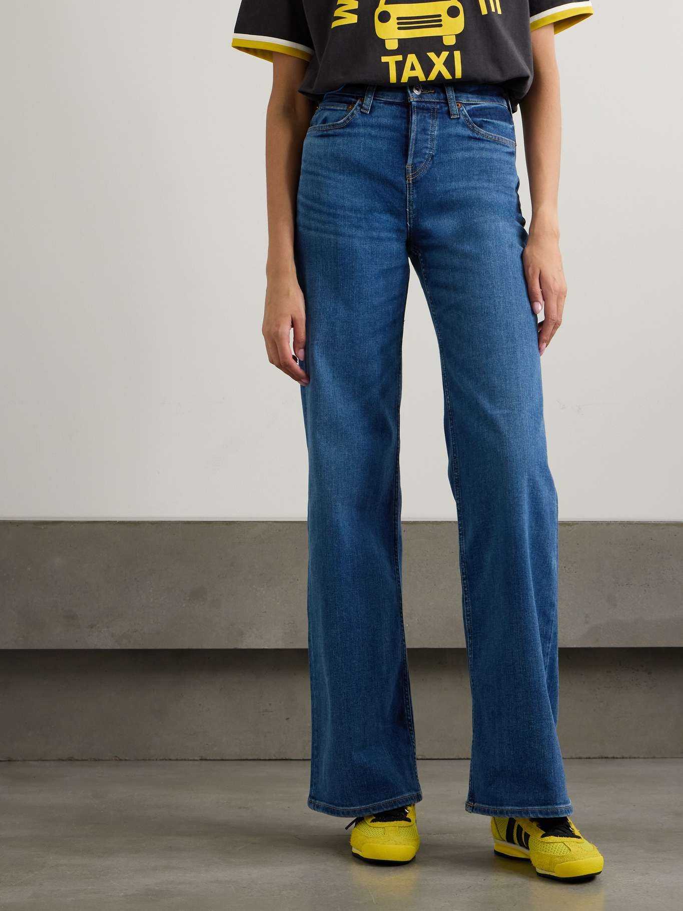 70s high-rise flared jeans - 3