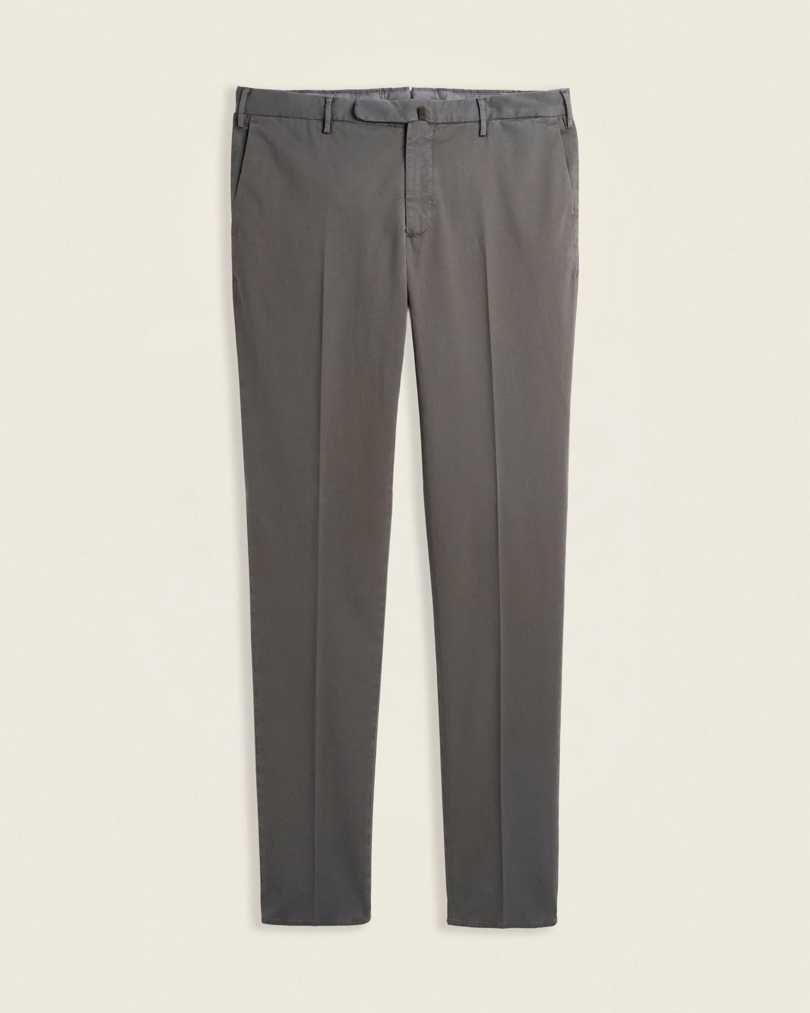 Slim-fit comfort cotton trousers - 1