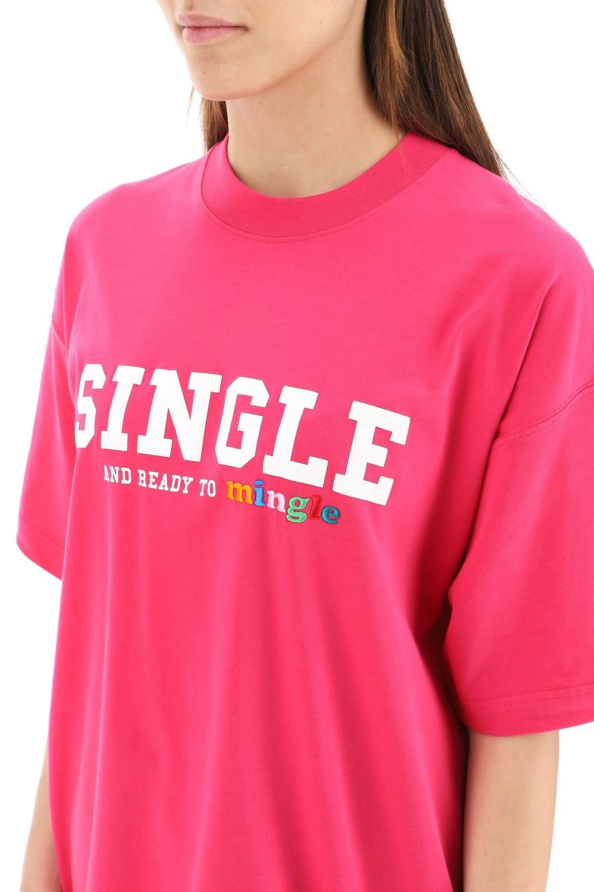 SINGLE AND READY PRINT T-SHIRT - 5