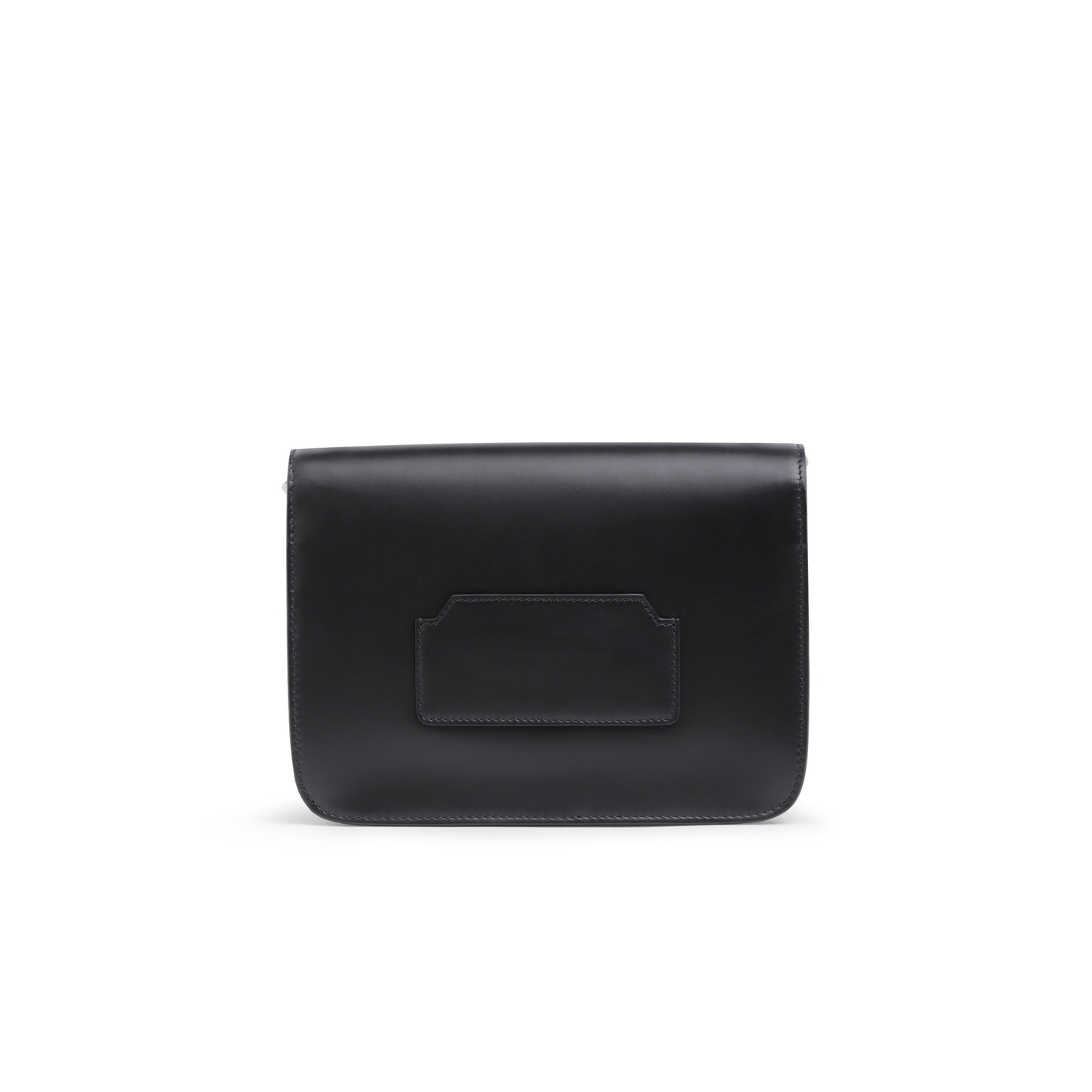 Black leather crossbody bag - 5