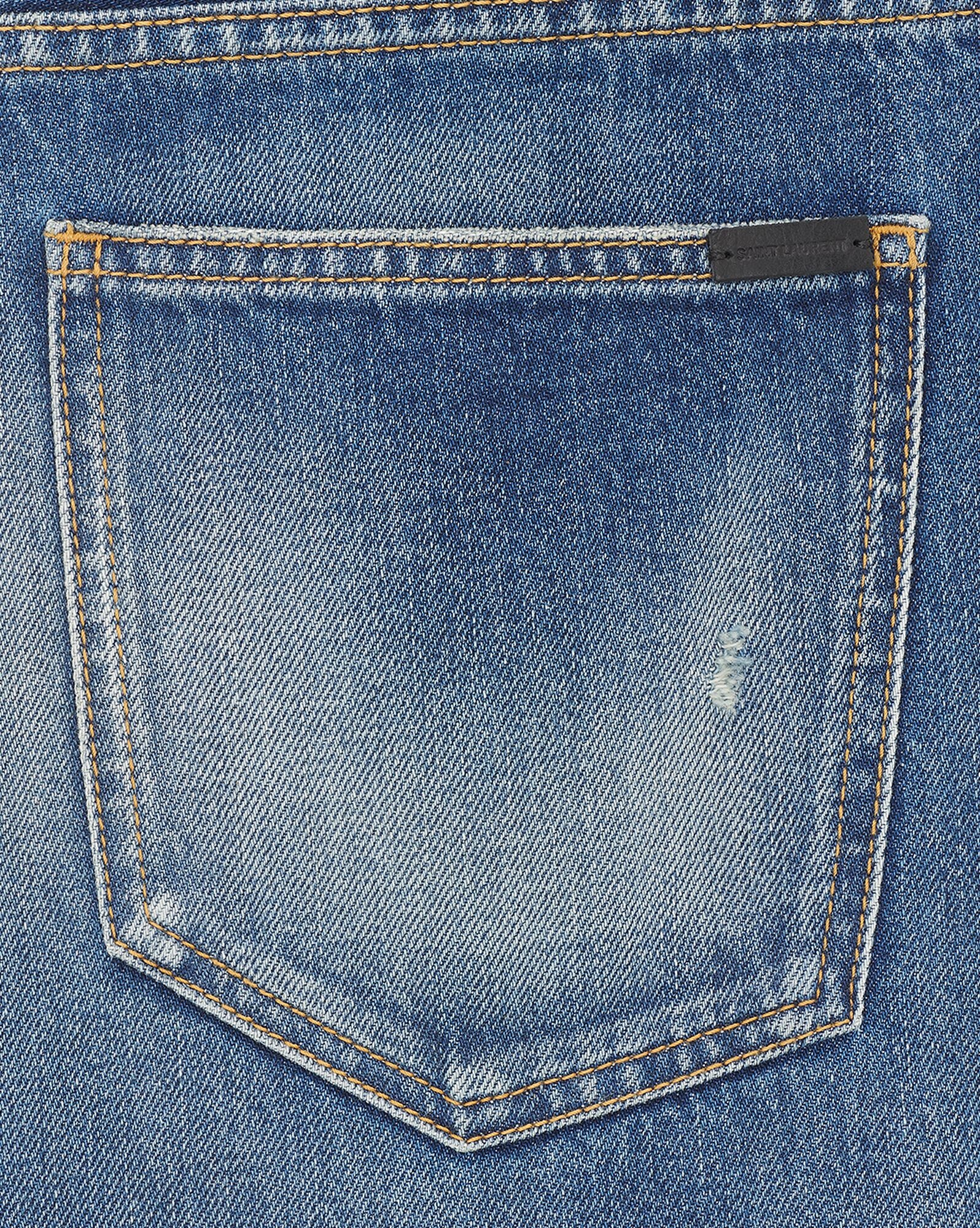 baggy jeans in deauville beach blue denim - 5