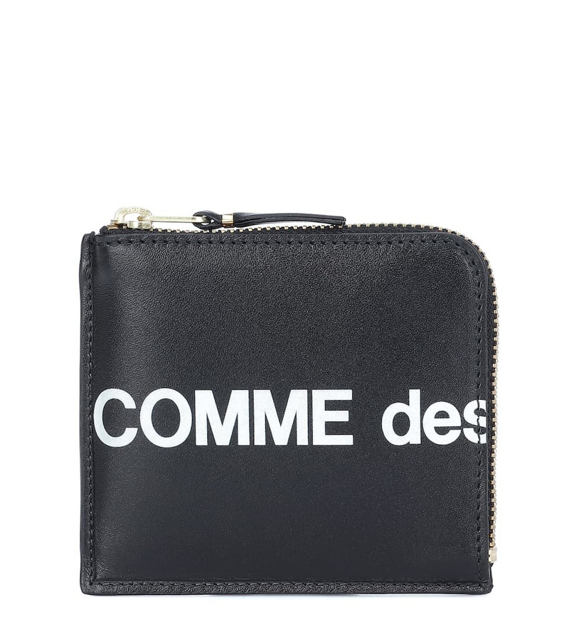 Huge Logo Small leather wallet - 1