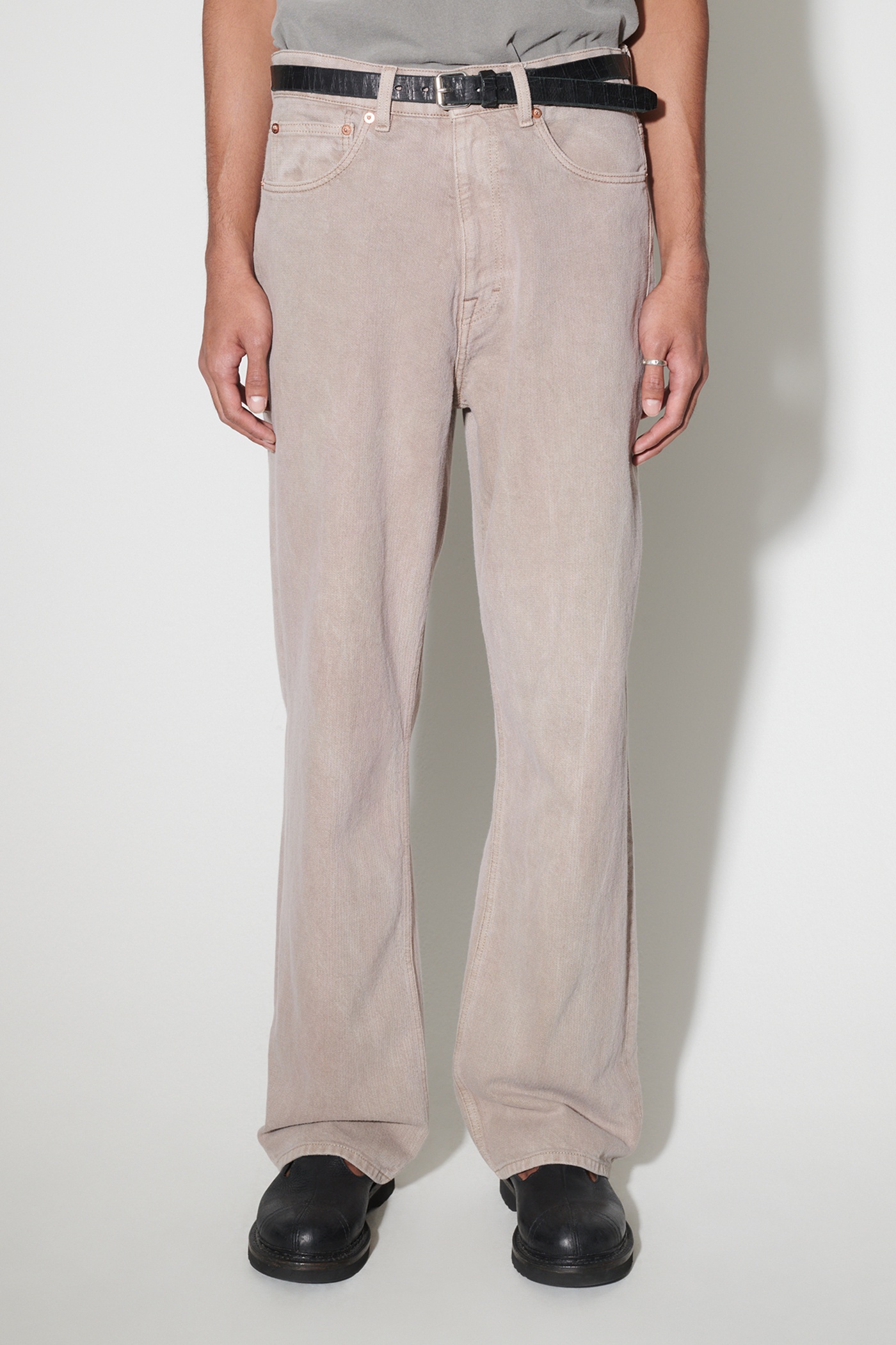 Third Cut Jeans Pink Cast Chain Twill - 7
