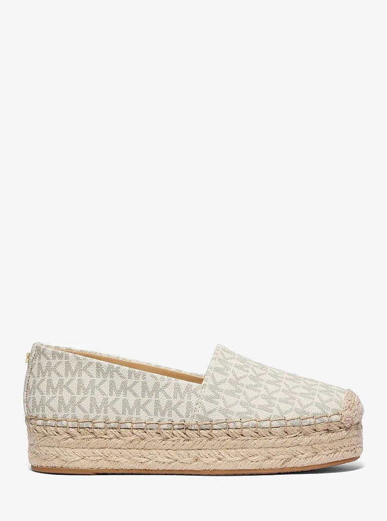 Lynn Signature Logo Platform Espadrille - 1
