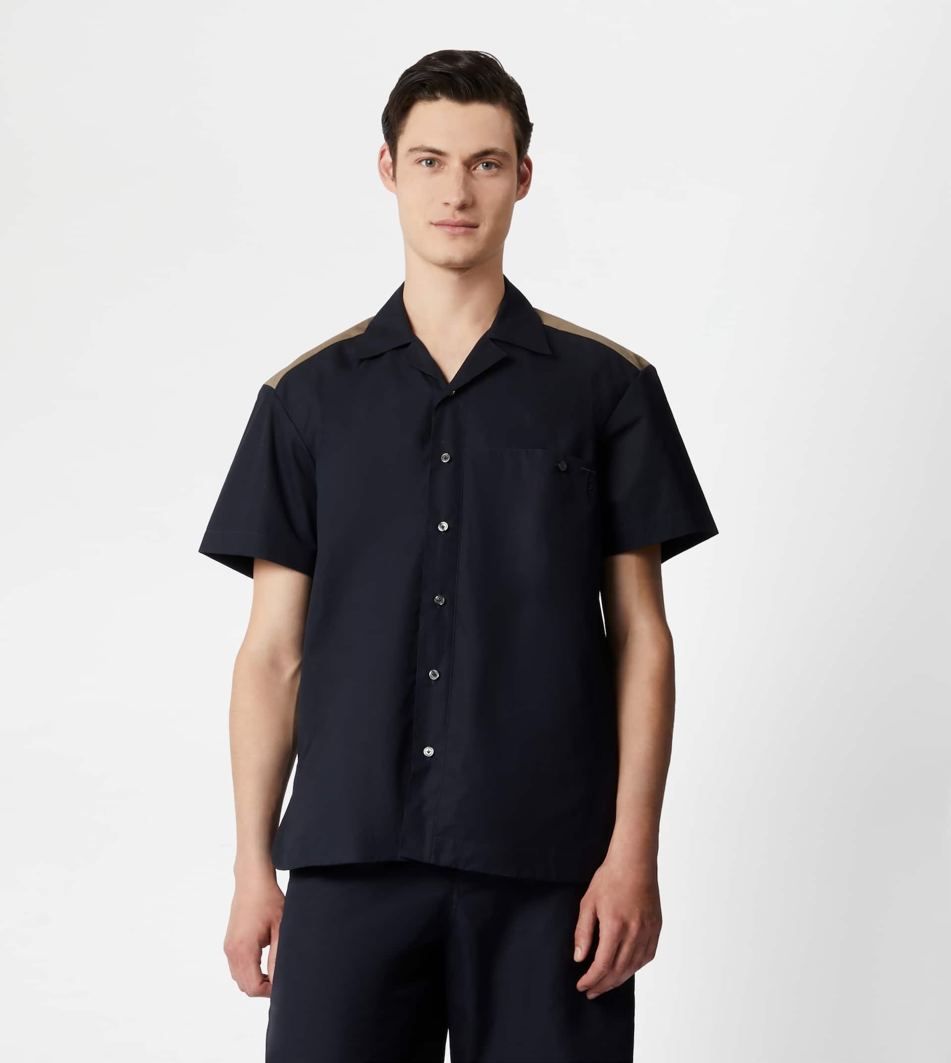 BOWLING COLLAR SHIRT - BLUE - 5
