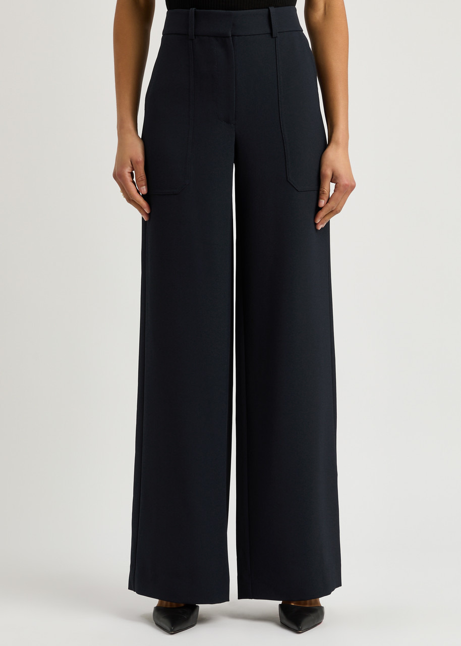 Veronica Beard Cole Straight-leg Twill Trousers - 2