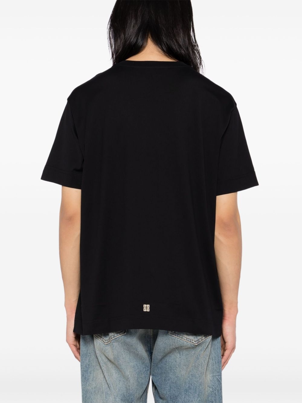 logo print t-shirt - 3