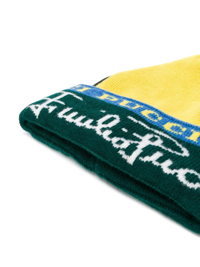 EMILIO PUCCI logo intarsia beanie outlook