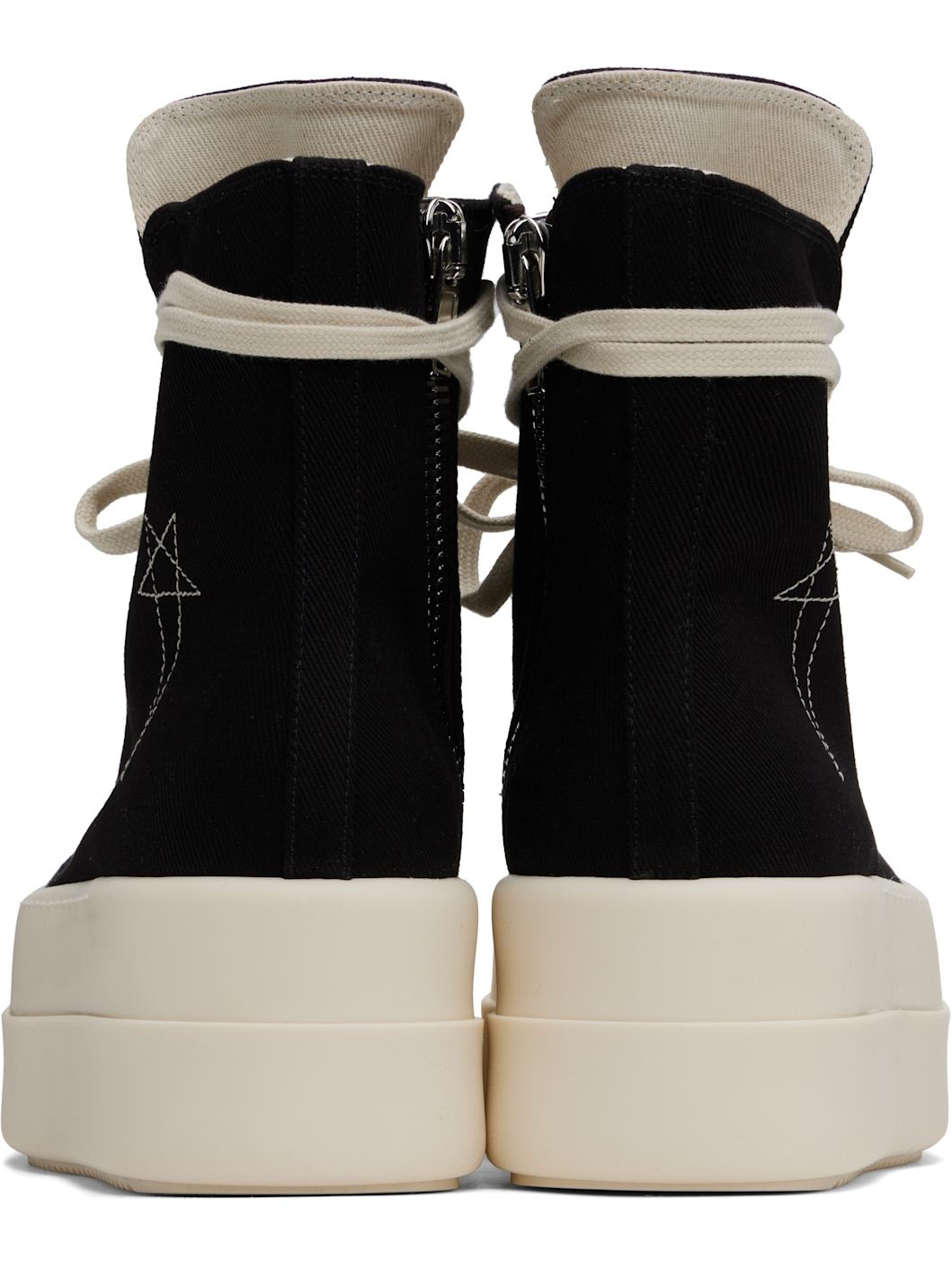 Black Hollywood Double Bumper Sneaks Sneakers - 2