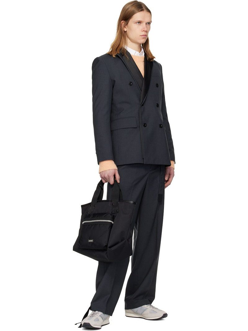 sacai Gray Suiting Trousers outlook