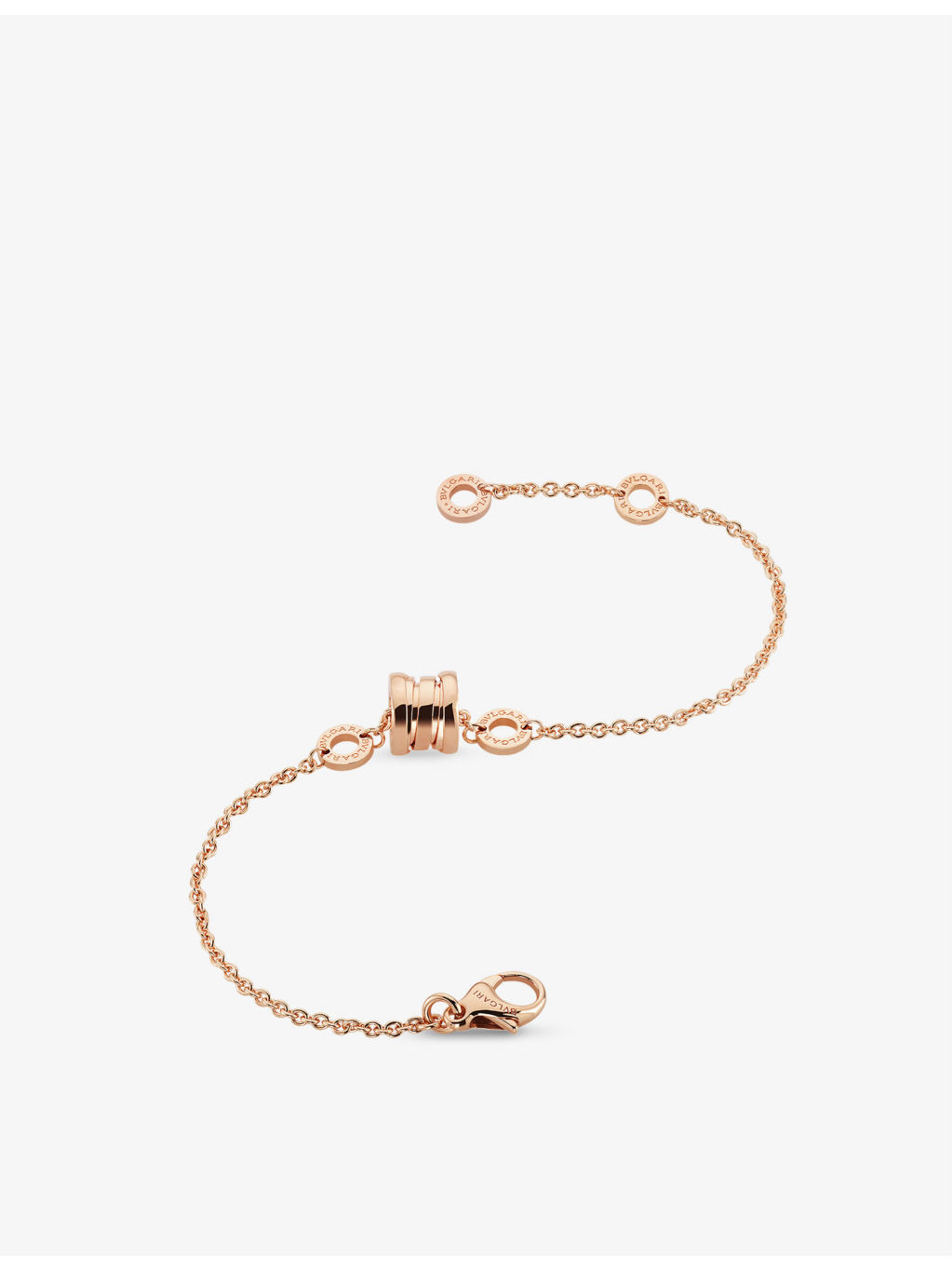 B.zero1 18ct rose-gold bracelet - 3