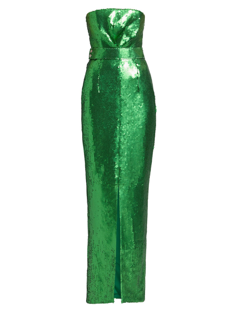 Women's Aeta Bandeau Sequined Gown - Giada 1