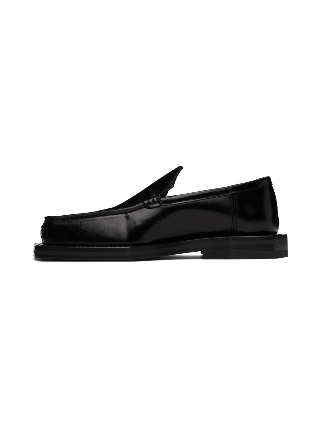 Black 3D Vector Loafers - 3