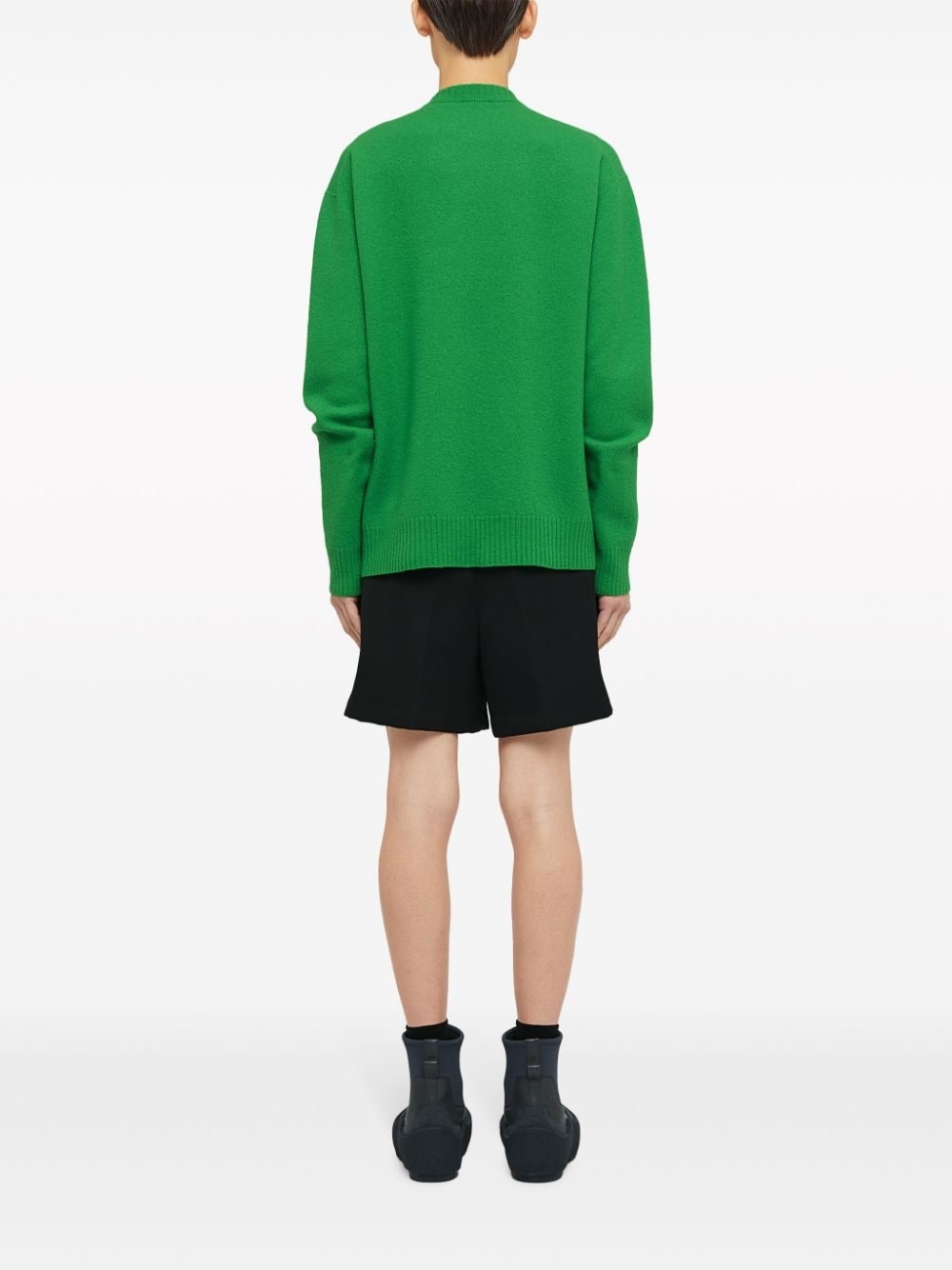 crew-neck wool jumper - 2