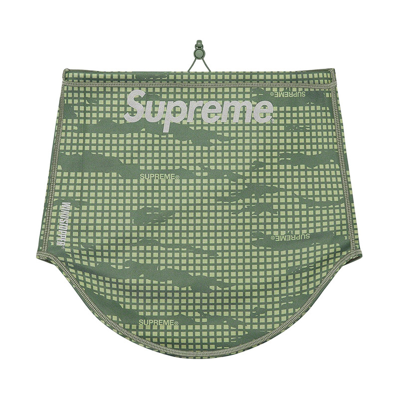 Supreme WINDSTOPPER Neck Gaiter 'Olive Grid Camo' - 1